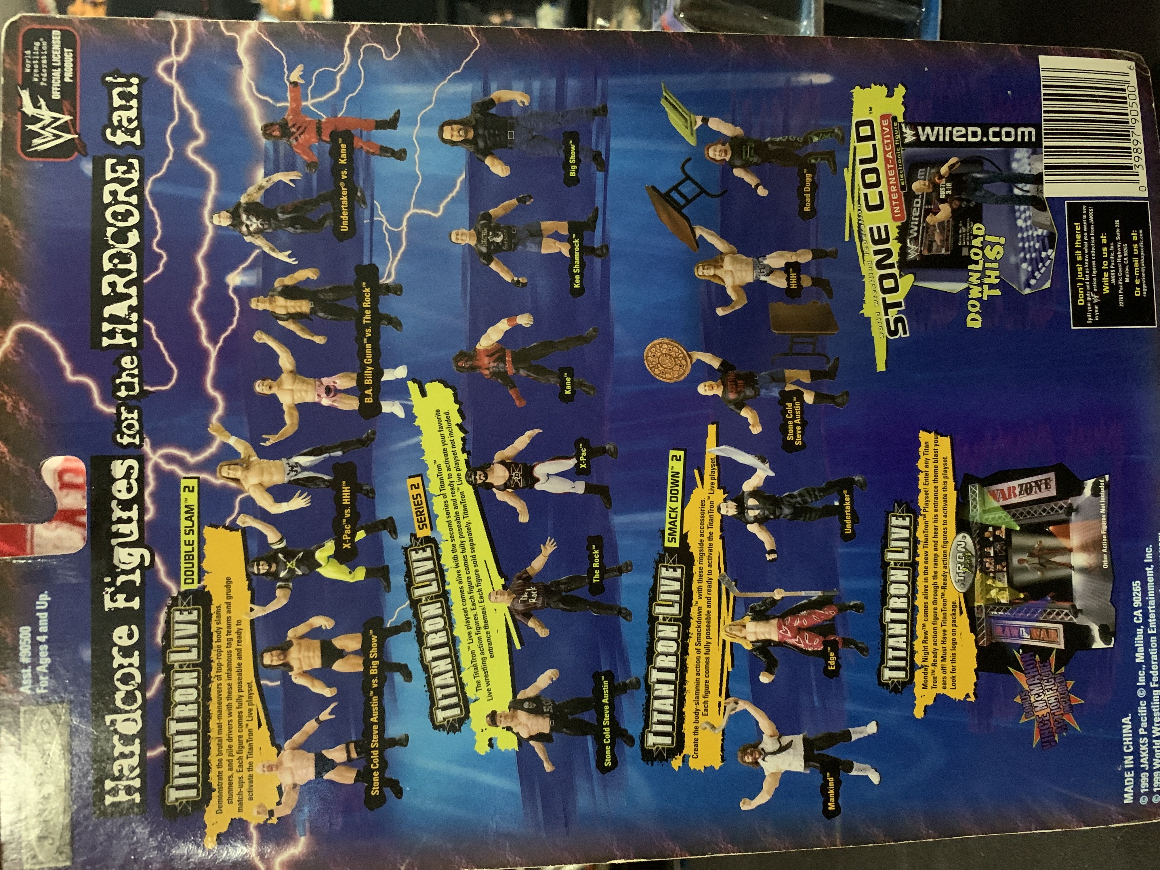 The Rock - JAKKS Pacific, Inc. (Smack Down) action figure collectible [Barcode 039897905006] - Main Image 2