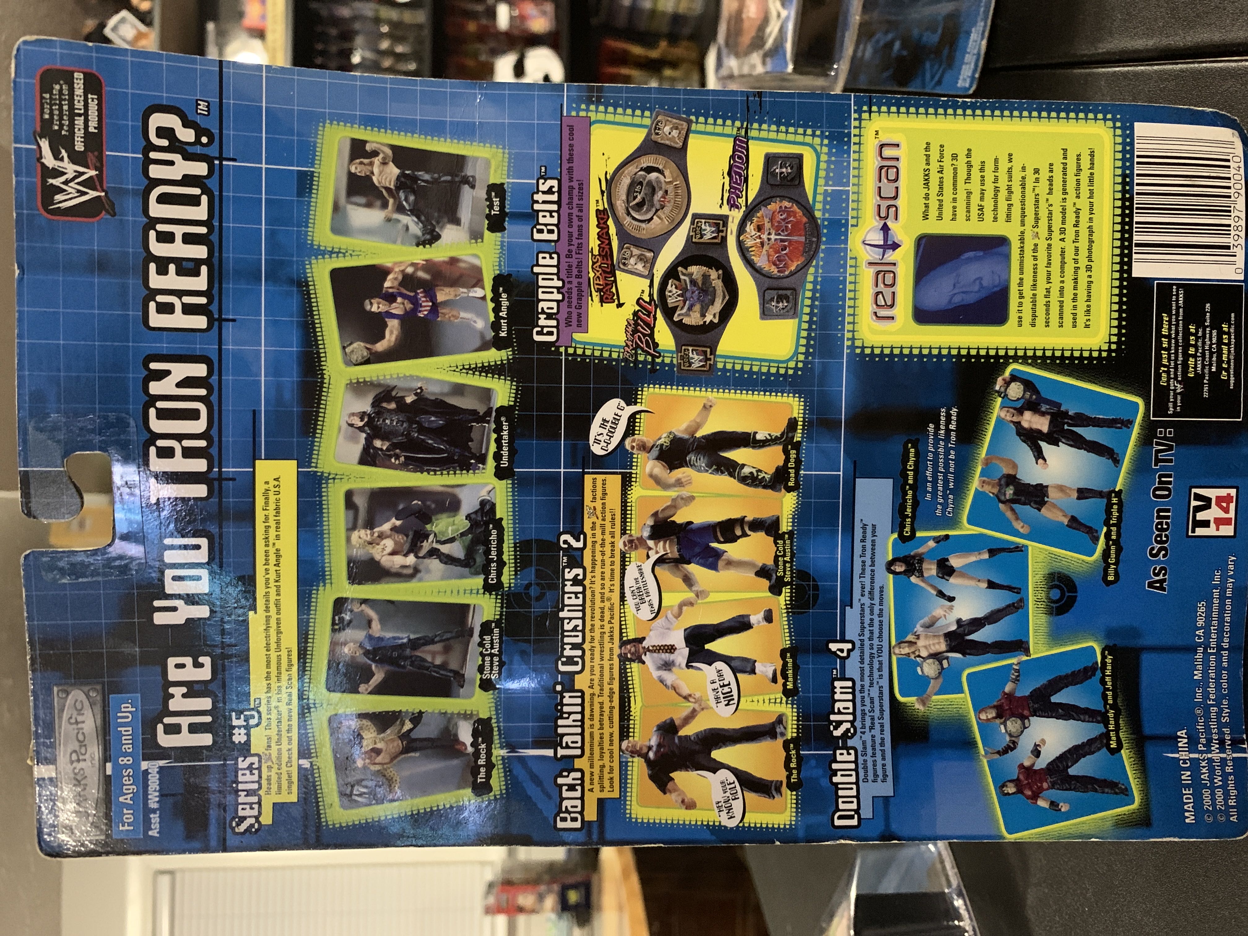 Stone Cold Steve Austin - JAKKS Pacific, Inc. (Smack Down) action figure collectible [Barcode 039897900407] - Main Image 2