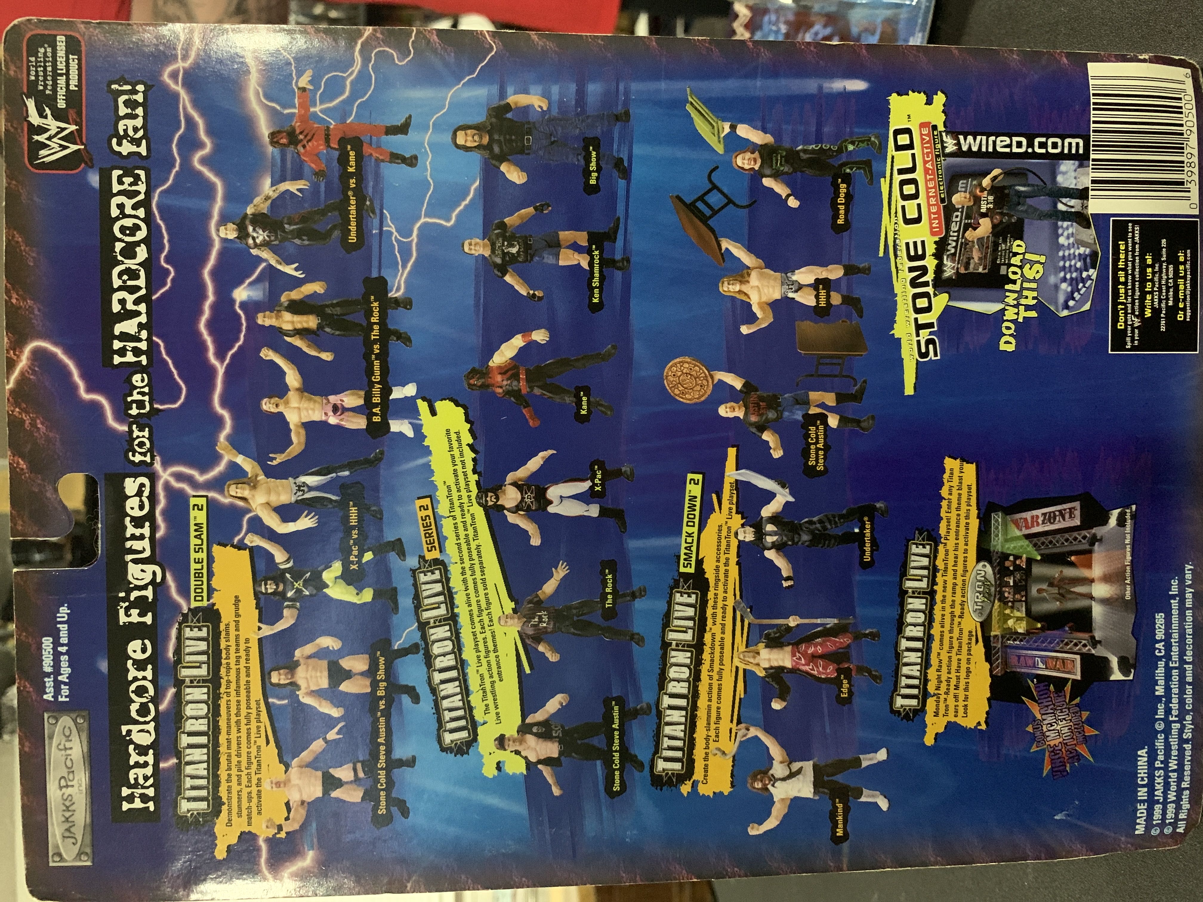 Stone Cold Steve Austin - JAKKS Pacific, Inc. (Smack Down) action figure collectible [Barcode 039897905006] - Main Image 2