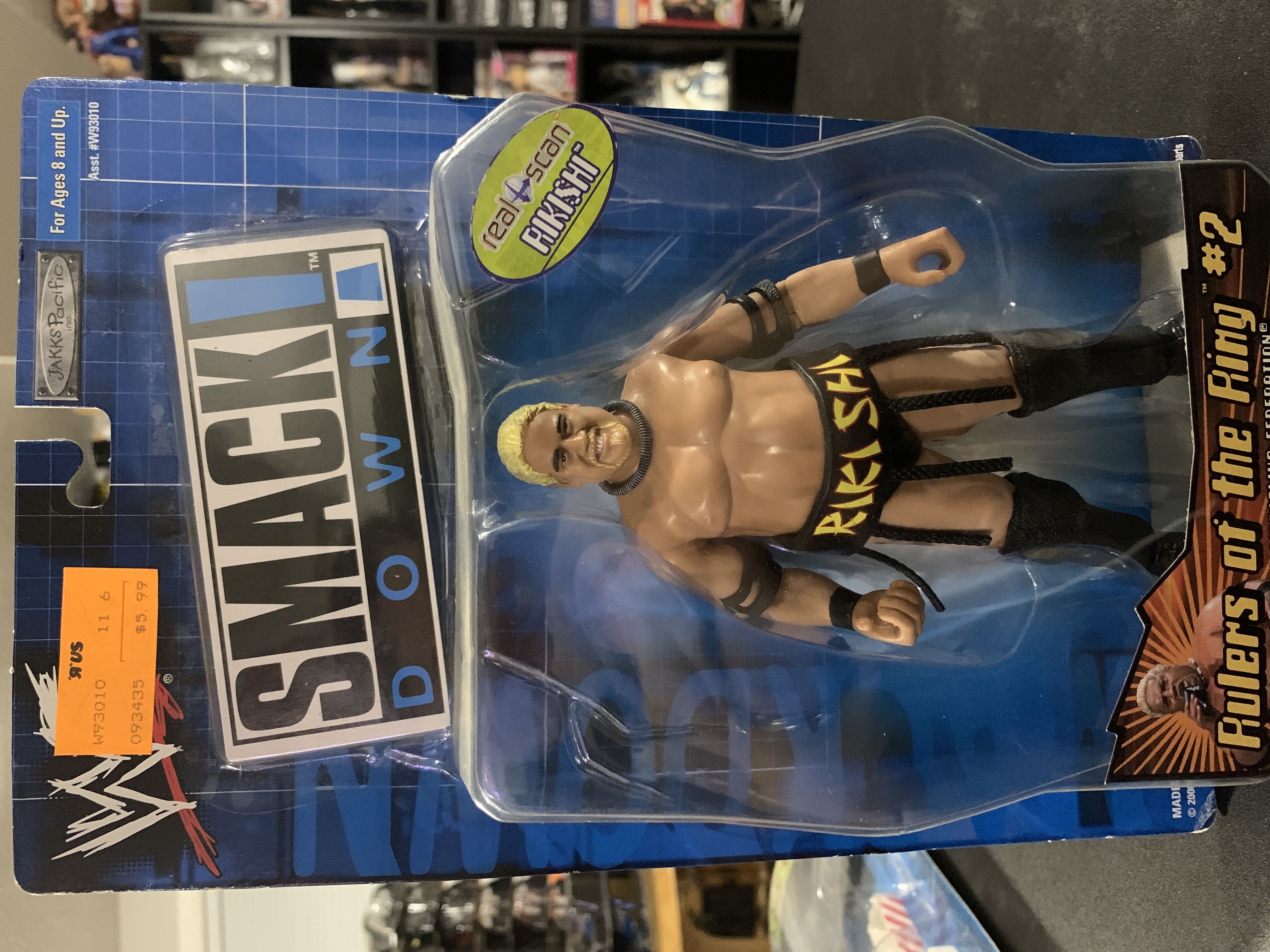 Rikishi - JAKKS Pacific, Inc. (Smack Down) action figure collectible [Barcode 039897930107] - Main Image 1