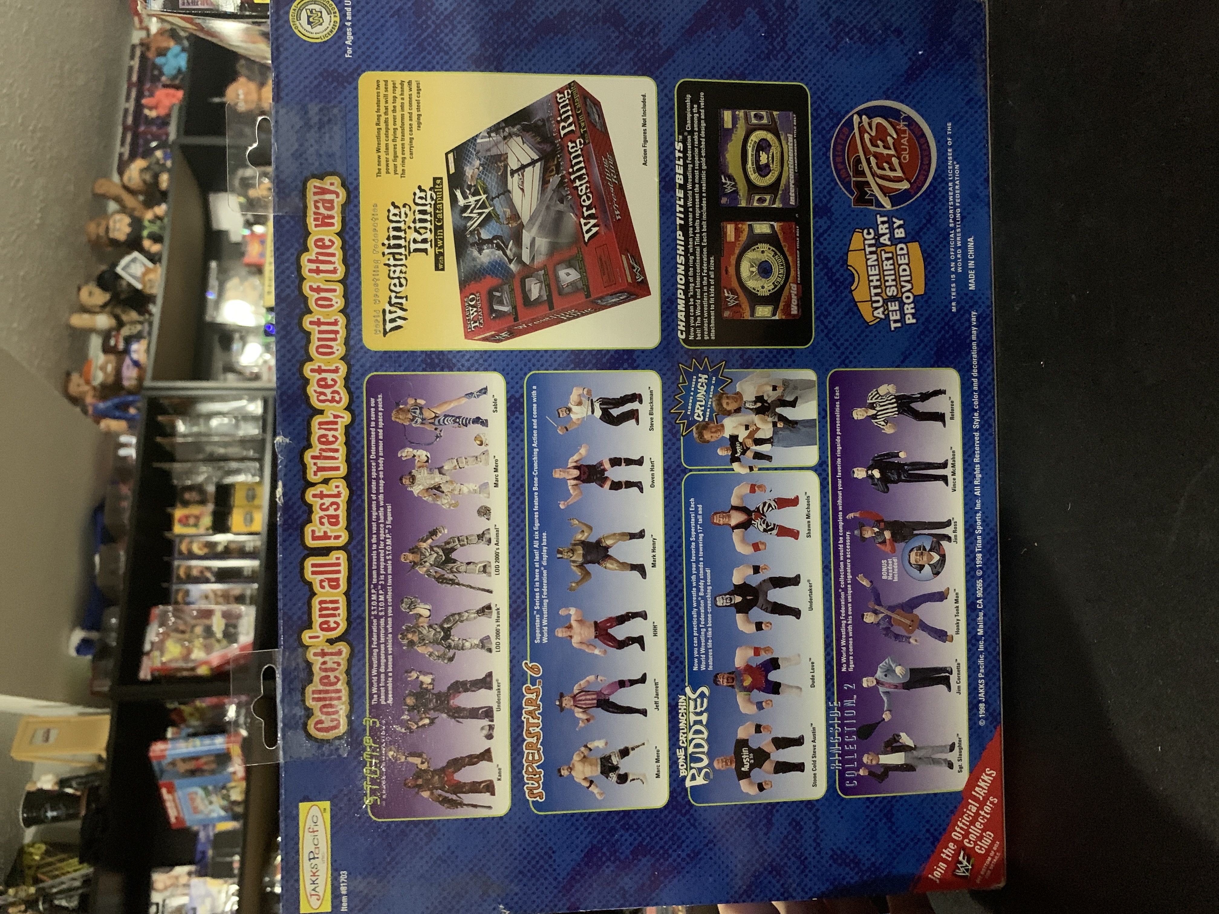 Stone Cold Steve Austin - JAKKS Pacific, Inc. (WWF: Stone Cold Steve Austin) action figure collectible [Barcode 039897817033] - Main Image 2