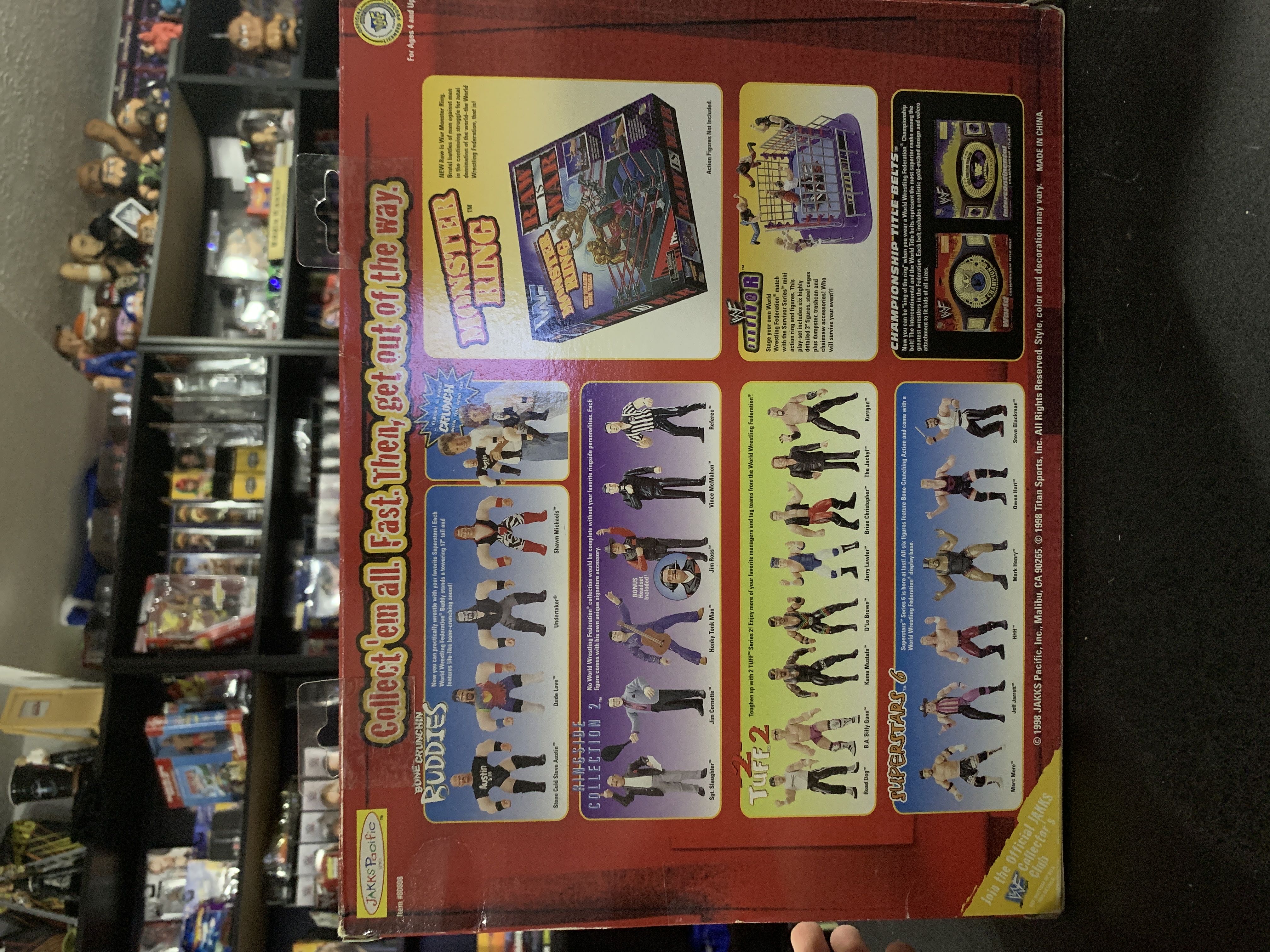 Off The Mat - JAKKS Pacific, Inc. (WWF) action figure collectible [Barcode 039897808086] - Main Image 2