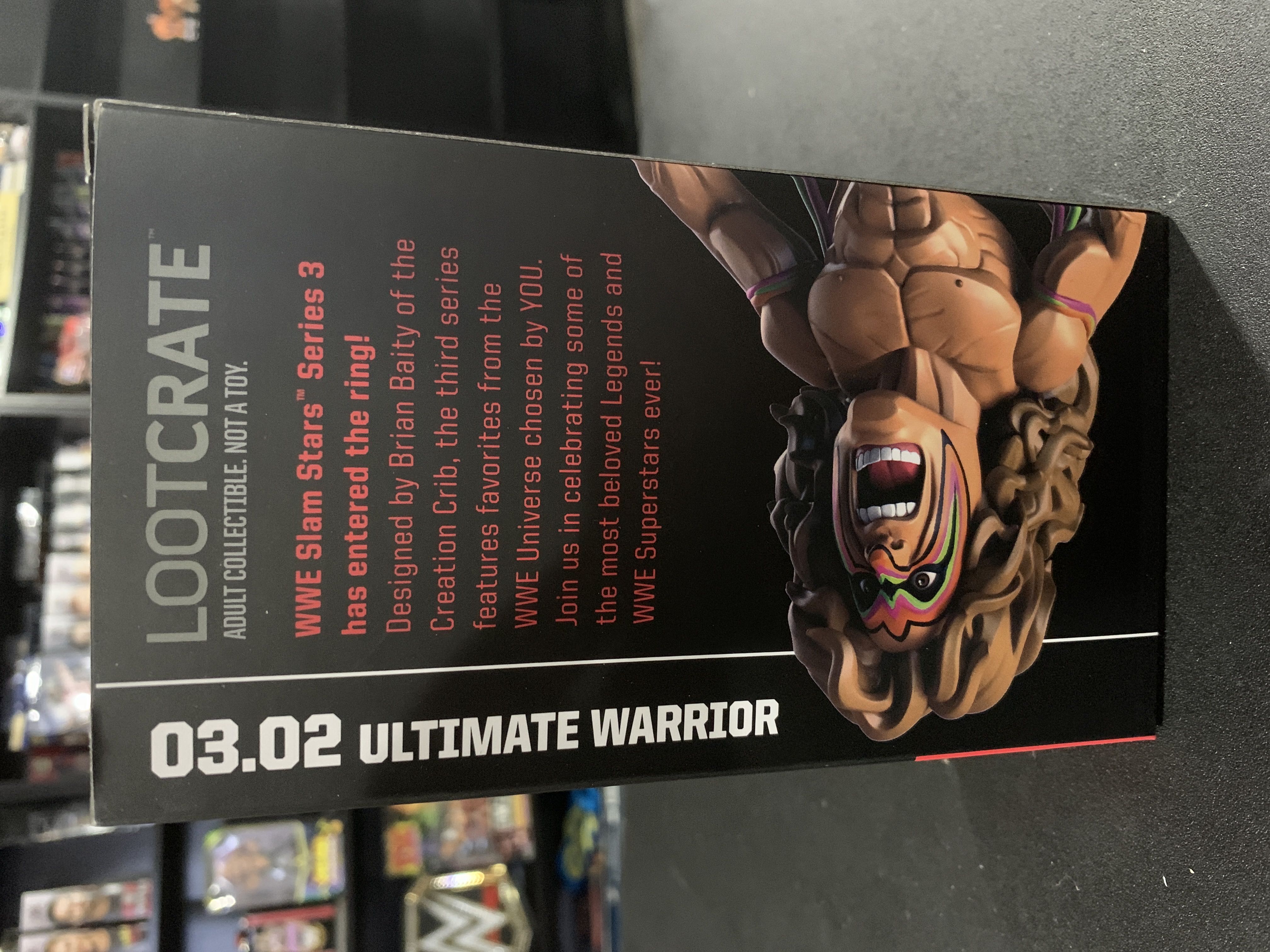 Ultimate Warrior - The Creation Crib (Slam Stars) action figure collectible [Barcode 757347482630] - Main Image 2