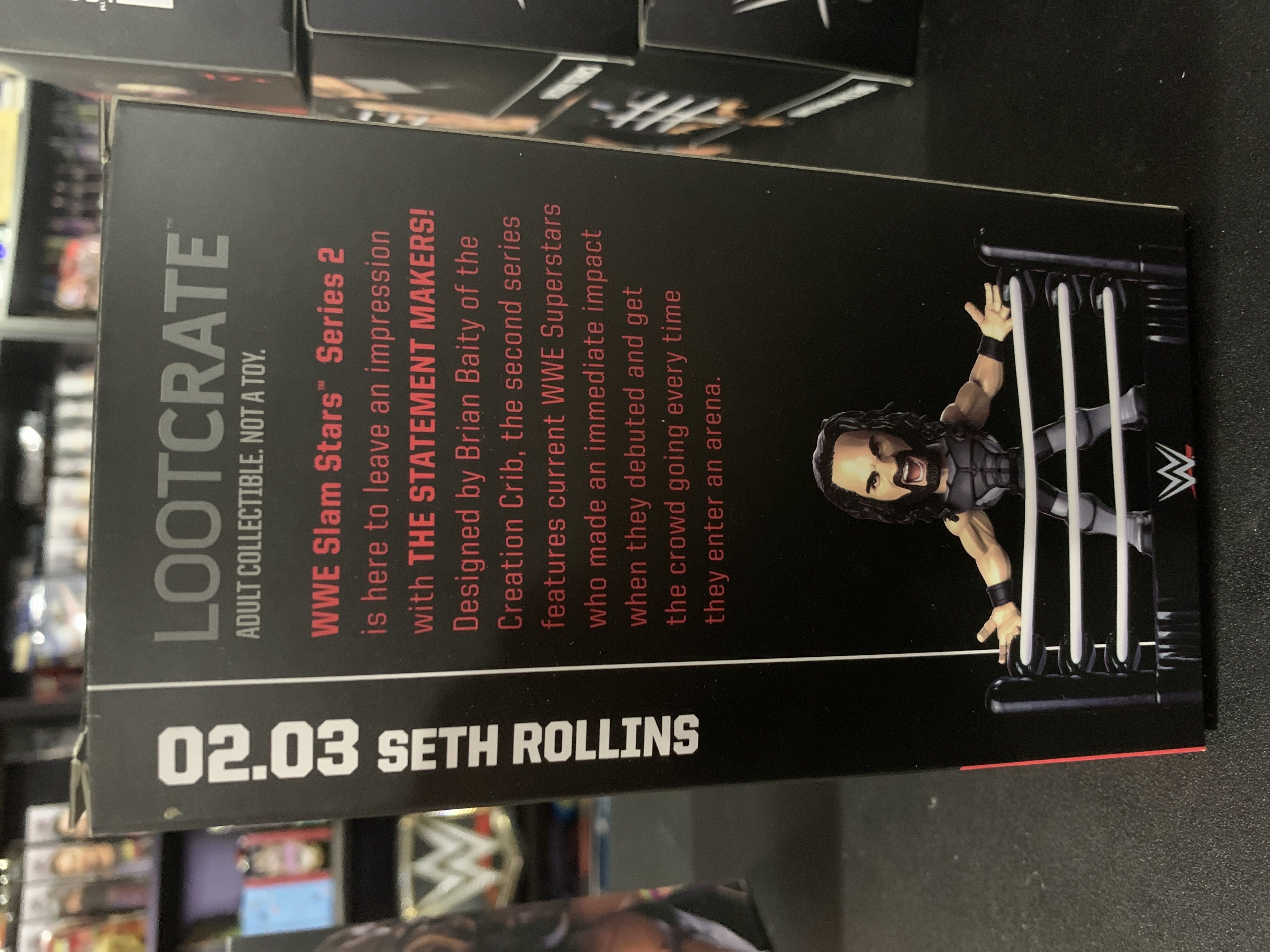 Seth Rollins - The Creation Crib (Slam Stars) action figure collectible [Barcode 757347482647] - Main Image 2