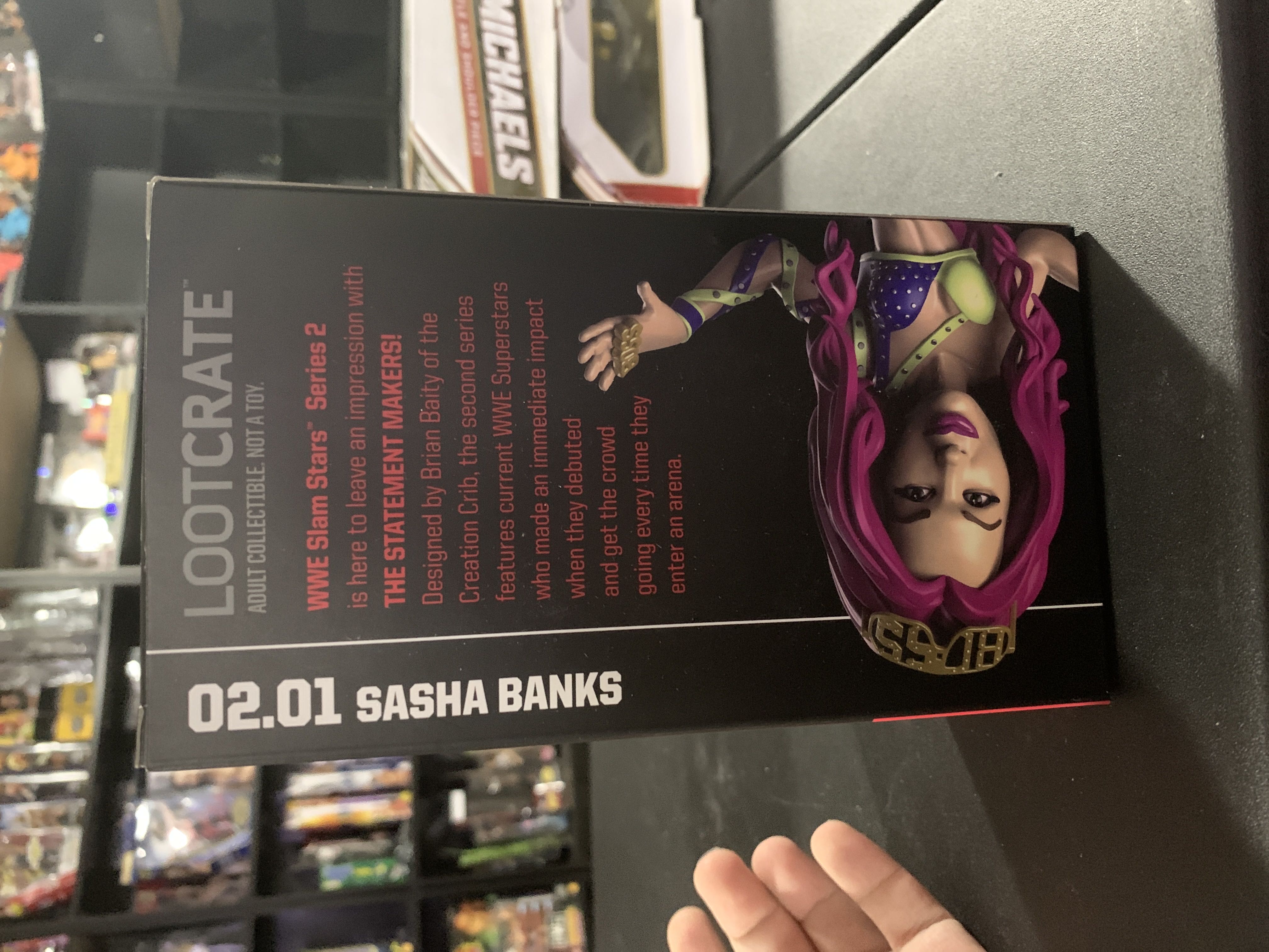 Sasha Banks - The Creation Crib (Slam Stars) action figure collectible - Main Image 2