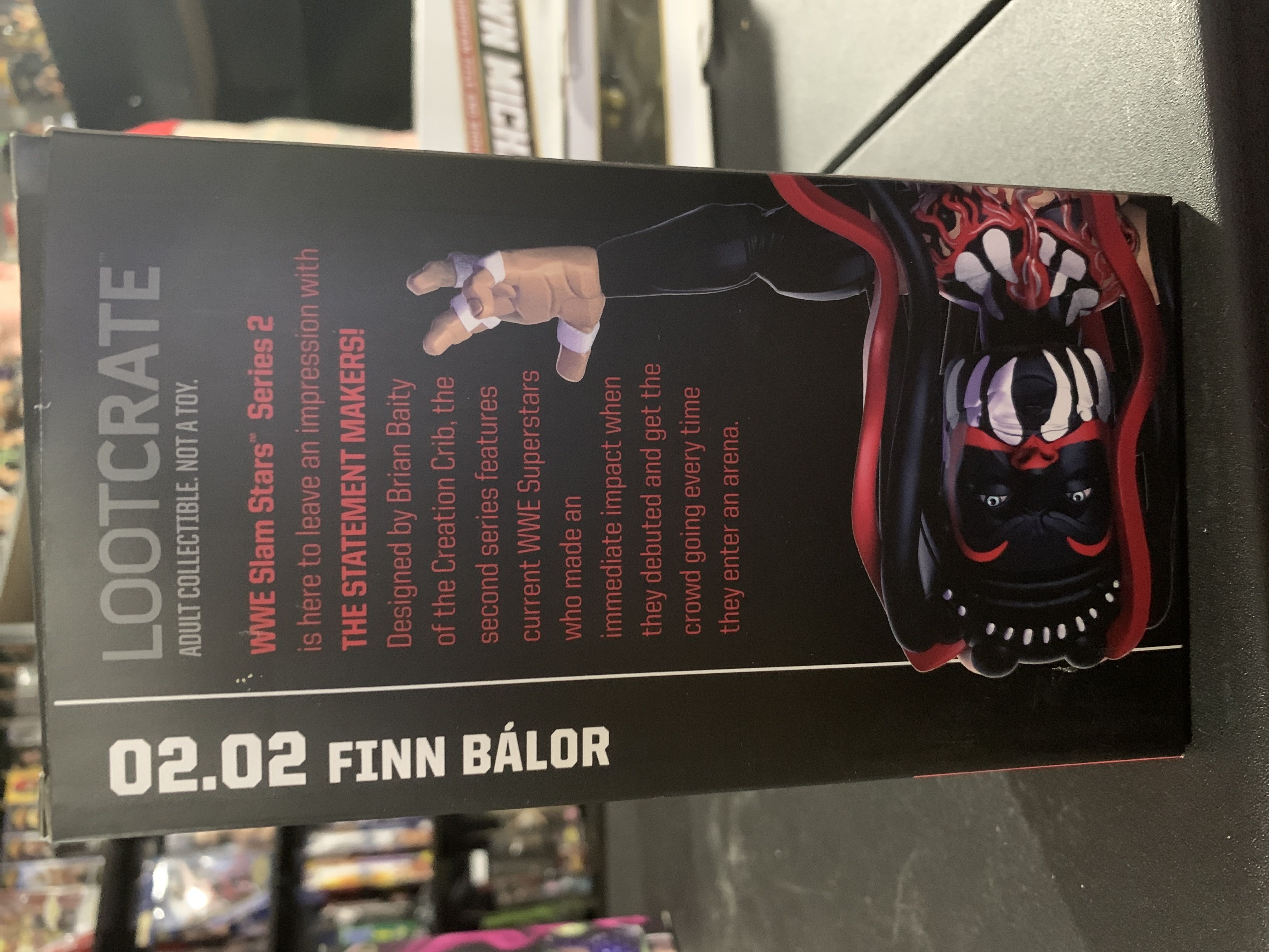 Finn Balor - The Creation Crib (Slam Stars) action figure collectible - Main Image 2