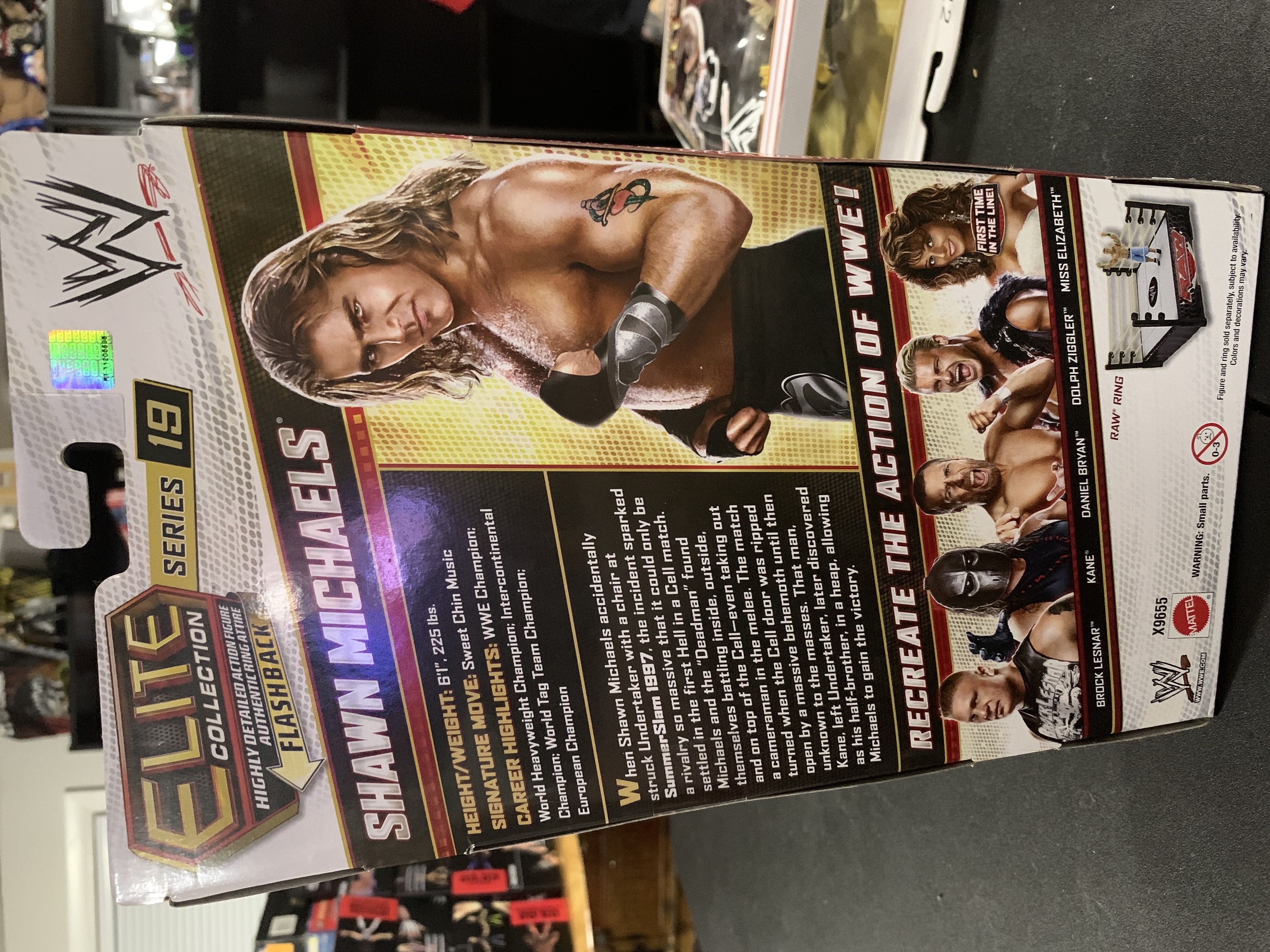 WWE Elite Flashback Series Shawn Michaels - Mattel (WWE Elite Collection) action figure collectible [Barcode 746775181697] - Main Image 2