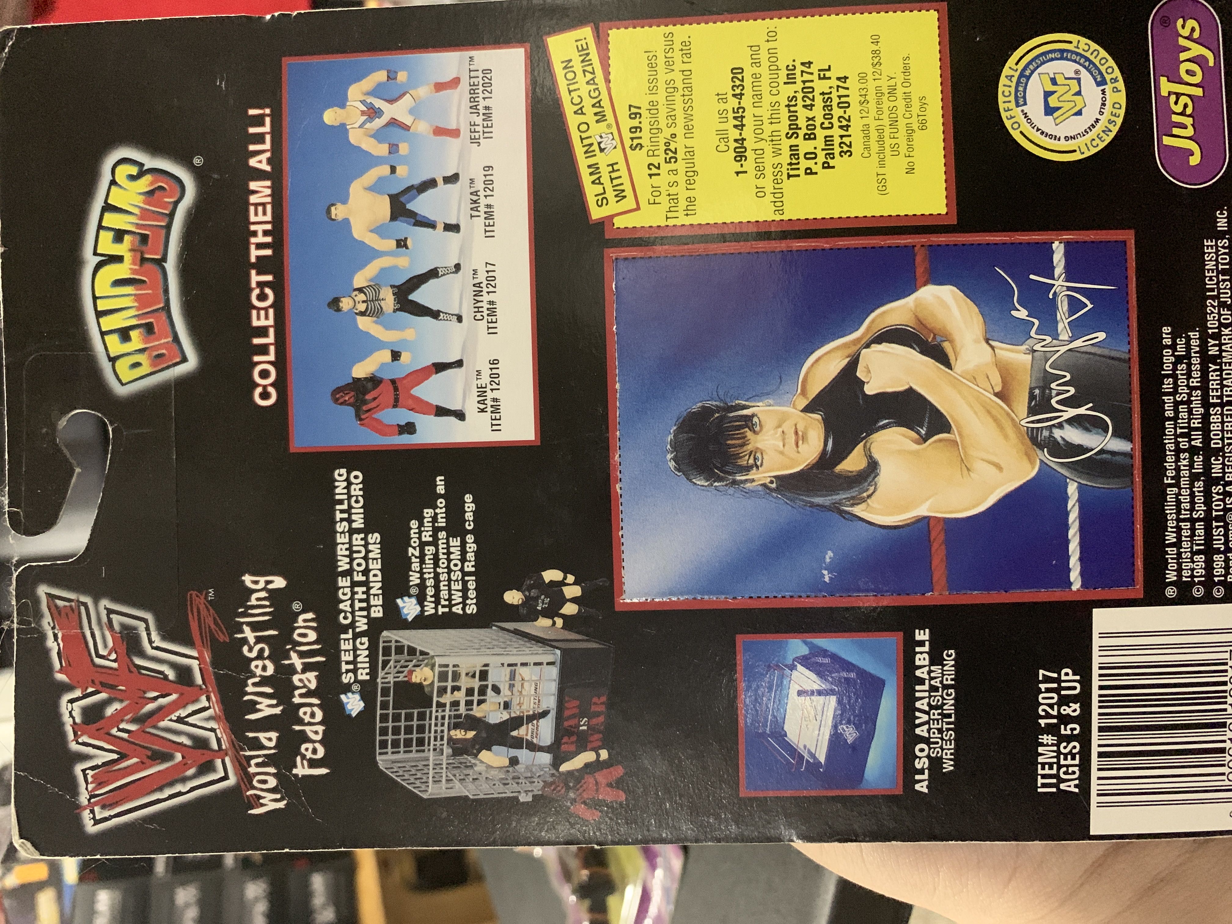 Chyna - Justoys (Bend Ems) action figure collectible [Barcode 020616120176] - Main Image 2