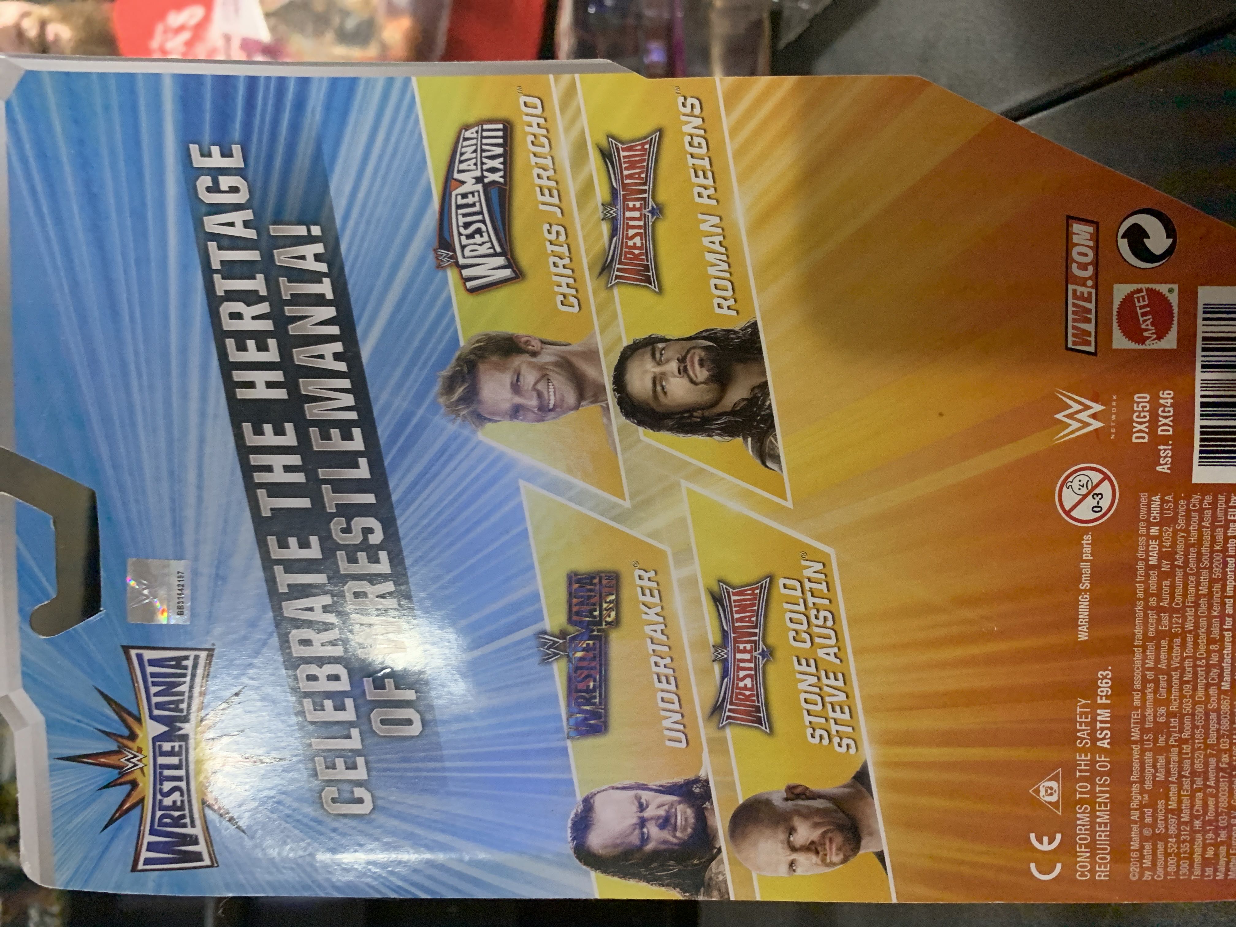 The Undertaker - Mattel (Basics) action figure collectible [Barcode 887961395471] - Main Image 2