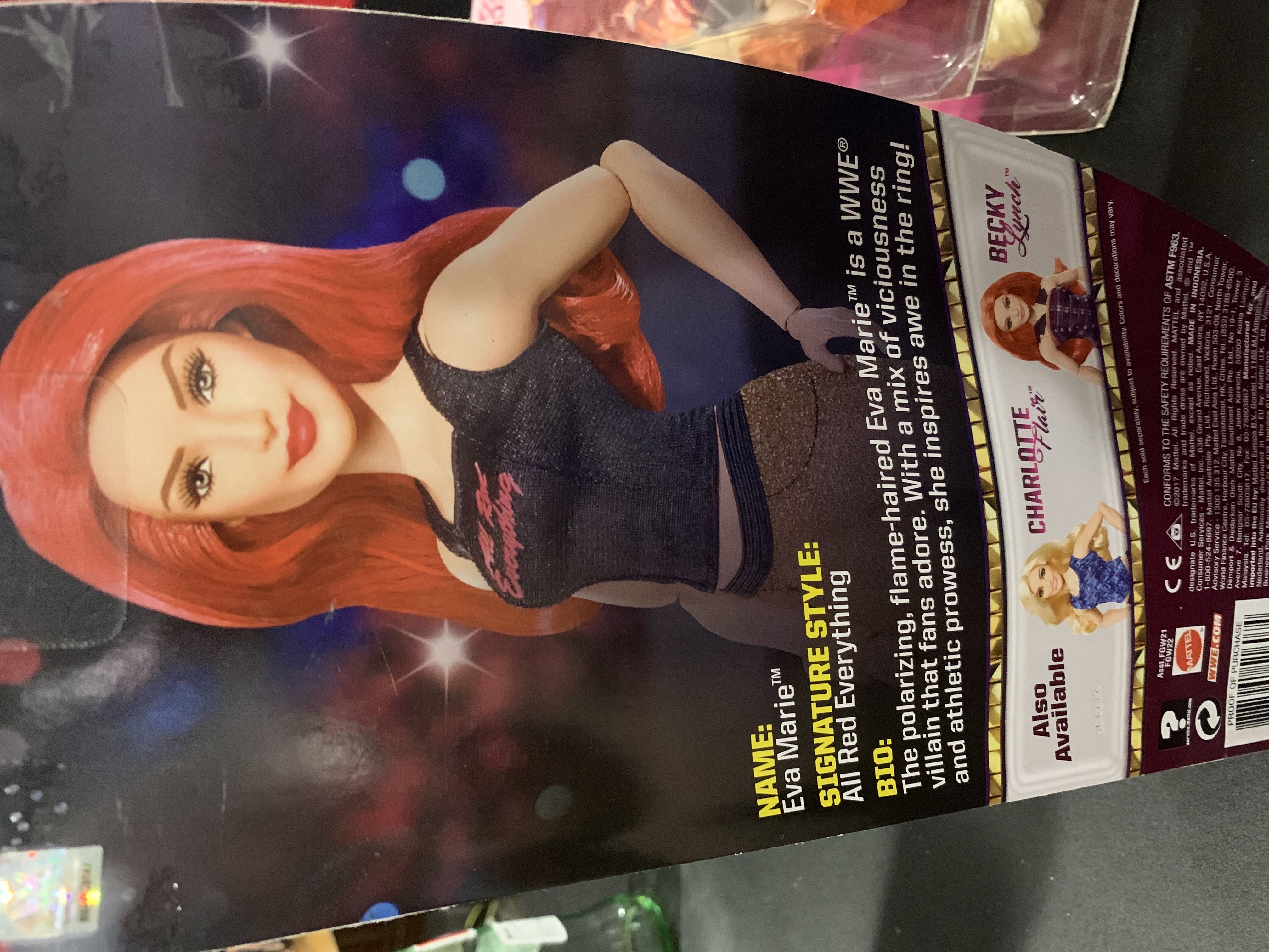 Eva Marie - Mattel (Barbie) action figure collectible [Barcode 887961516074] - Main Image 2