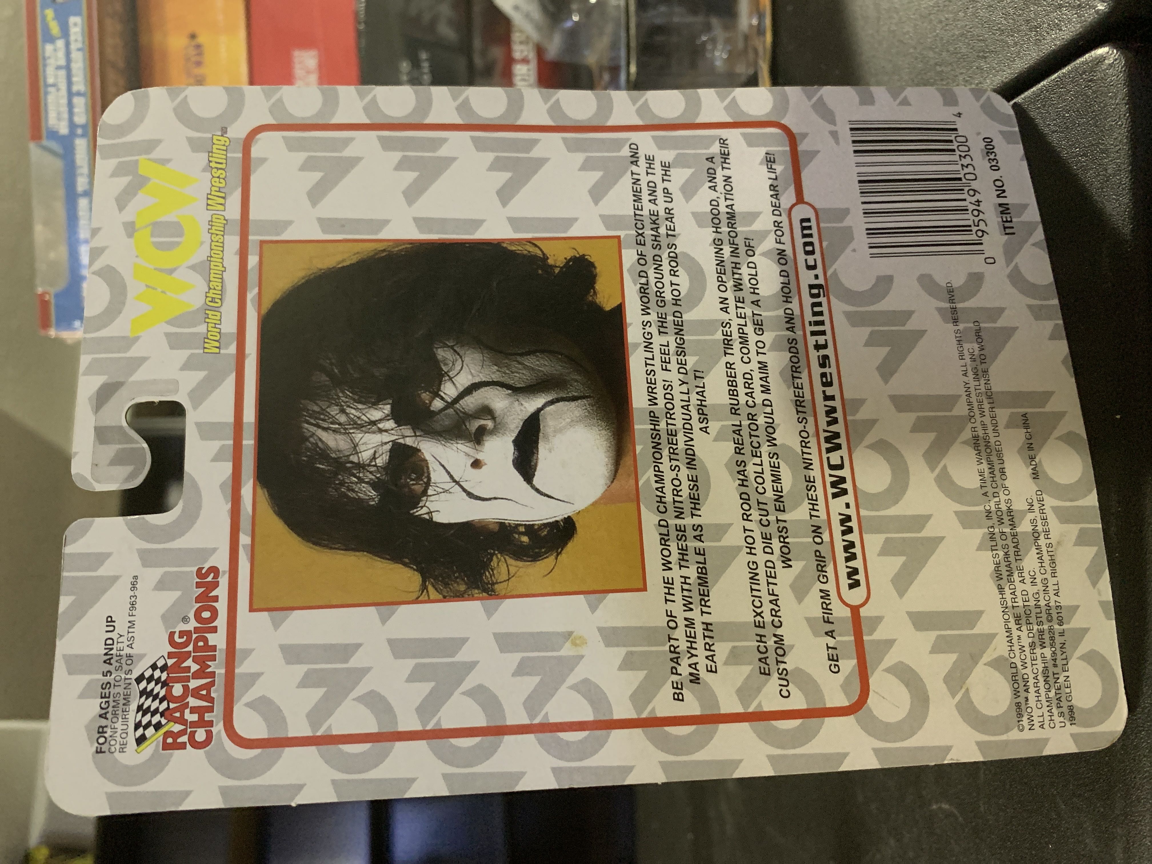 La Parka - World Championship Wrestling Inc. (Vehicles) action figure collectible [Barcode 095949033004] - Main Image 2