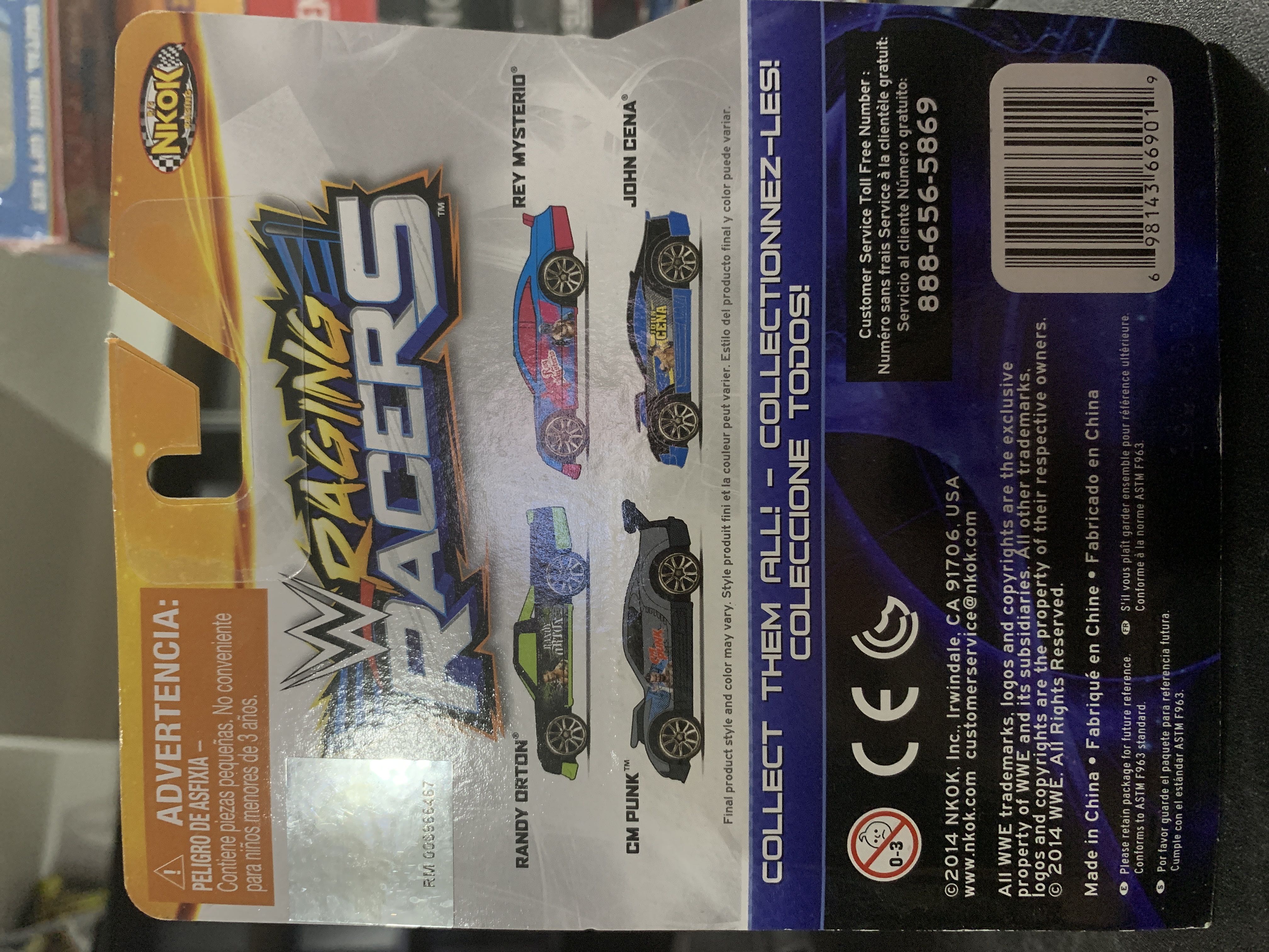 John Cena - NKOK Inc. (Vehicles) action figure collectible [Barcode 698143669019] - Main Image 2