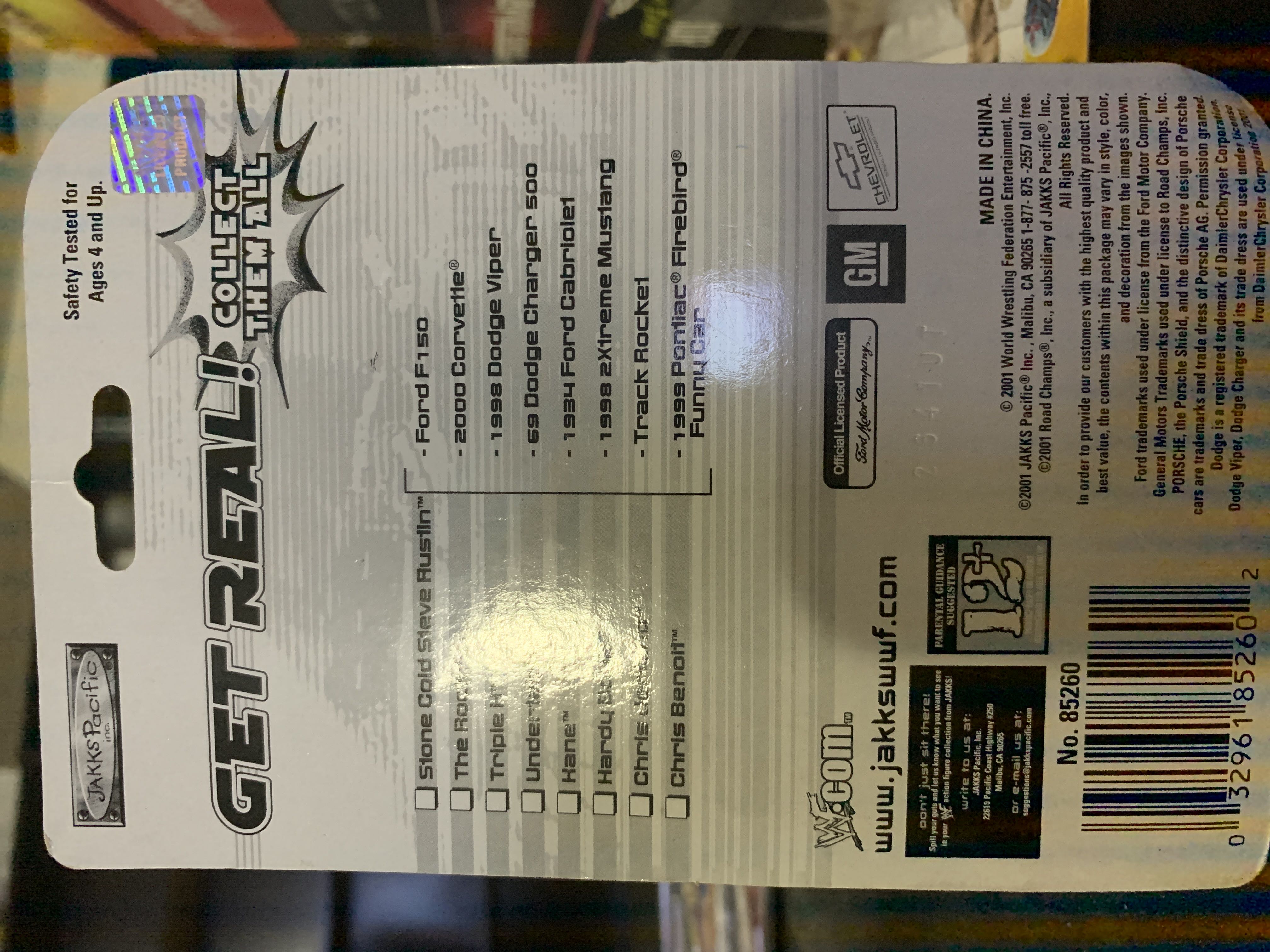 The Undertaker - JAKKS Pacific, Inc. (Vehicles) action figure collectible [Barcode 032961852602] - Main Image 2