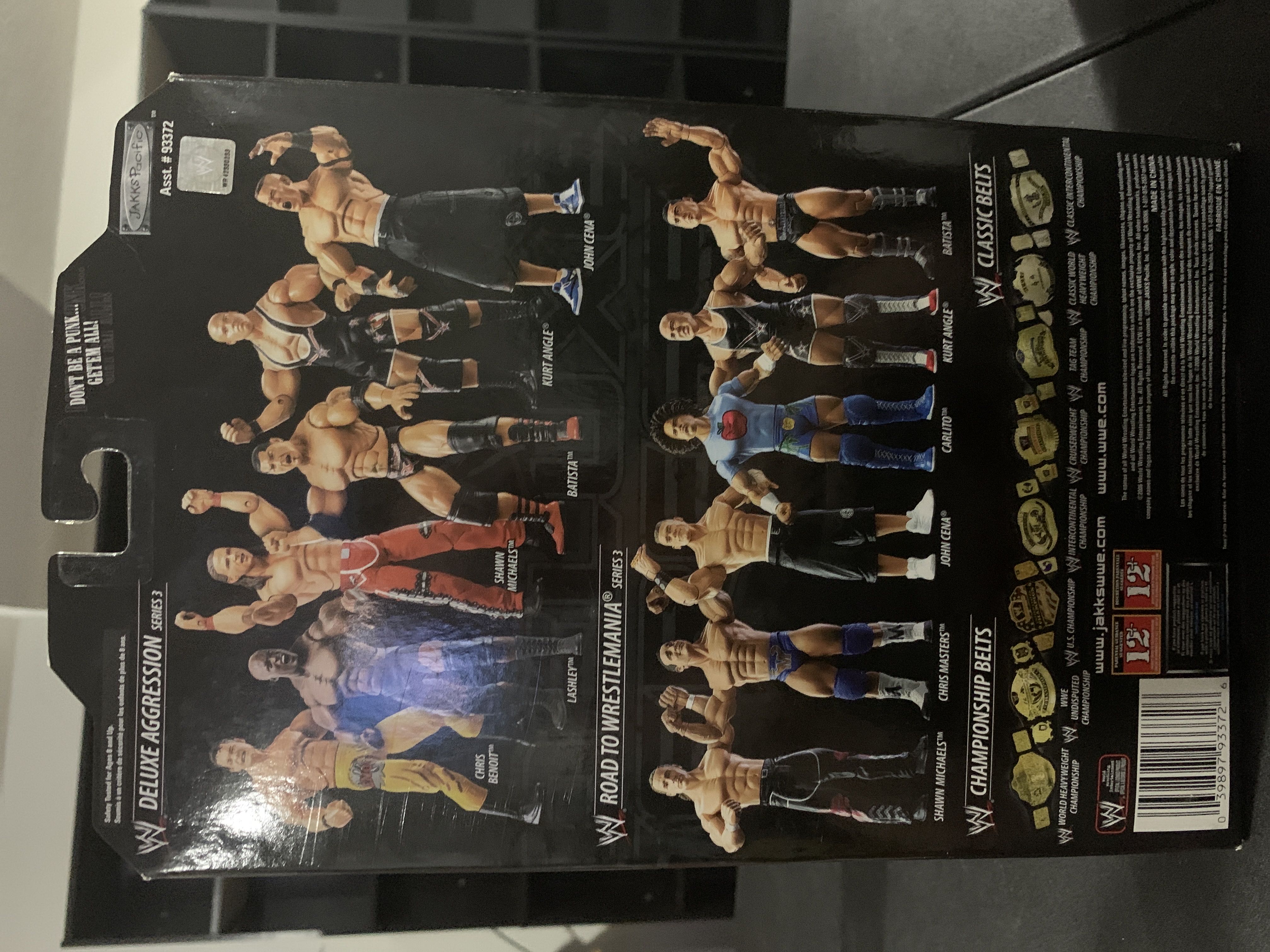 Chris Benoit - JAKKS Pacific, Inc. (Deluxe Aggression) action figure collectible [Barcode 039897933726] - Main Image 2