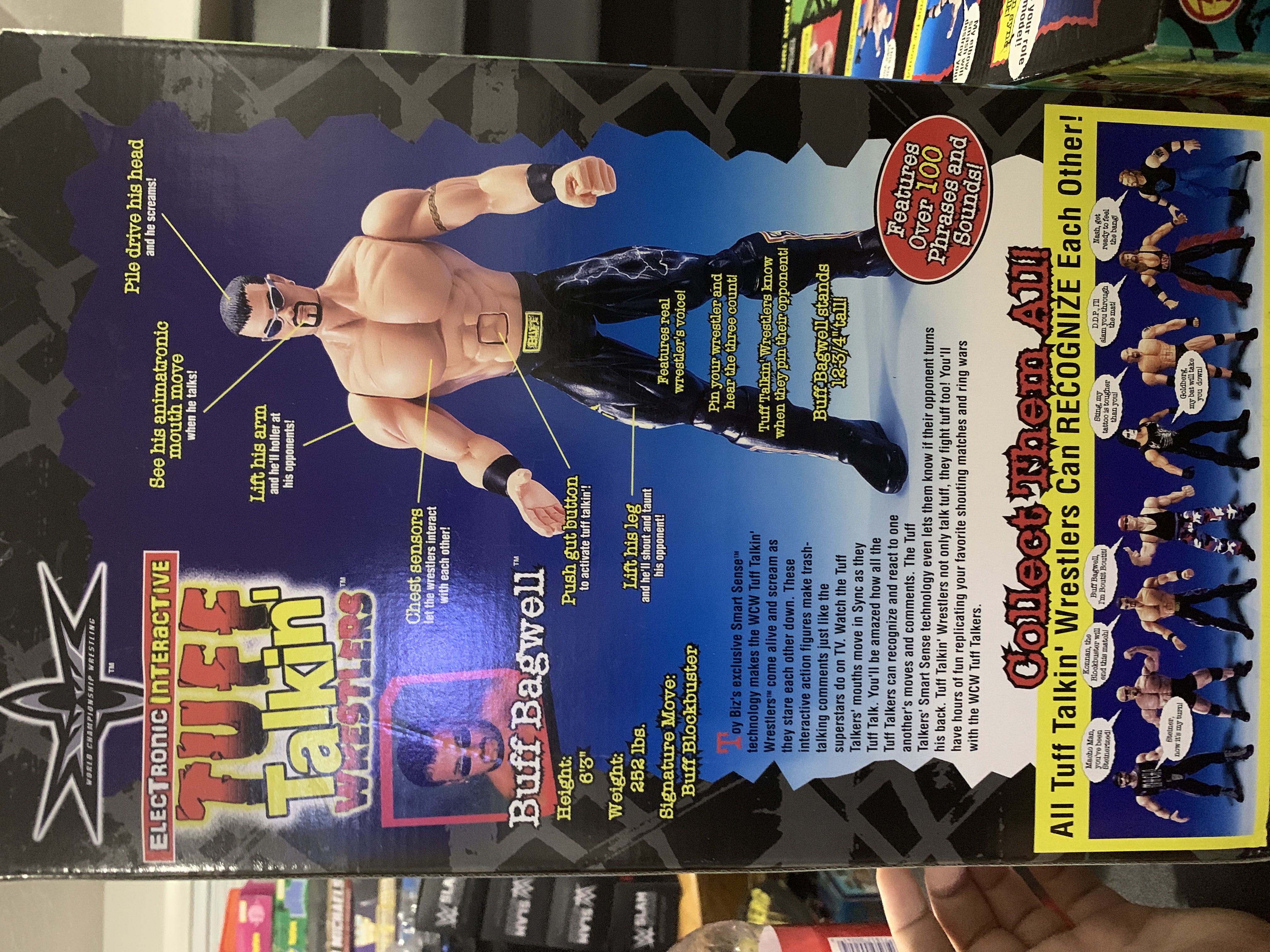 Buff Bagwell - Toy Biz (WCW - Toy Biz) action figure collectible [Barcode 035112773023] - Main Image 2
