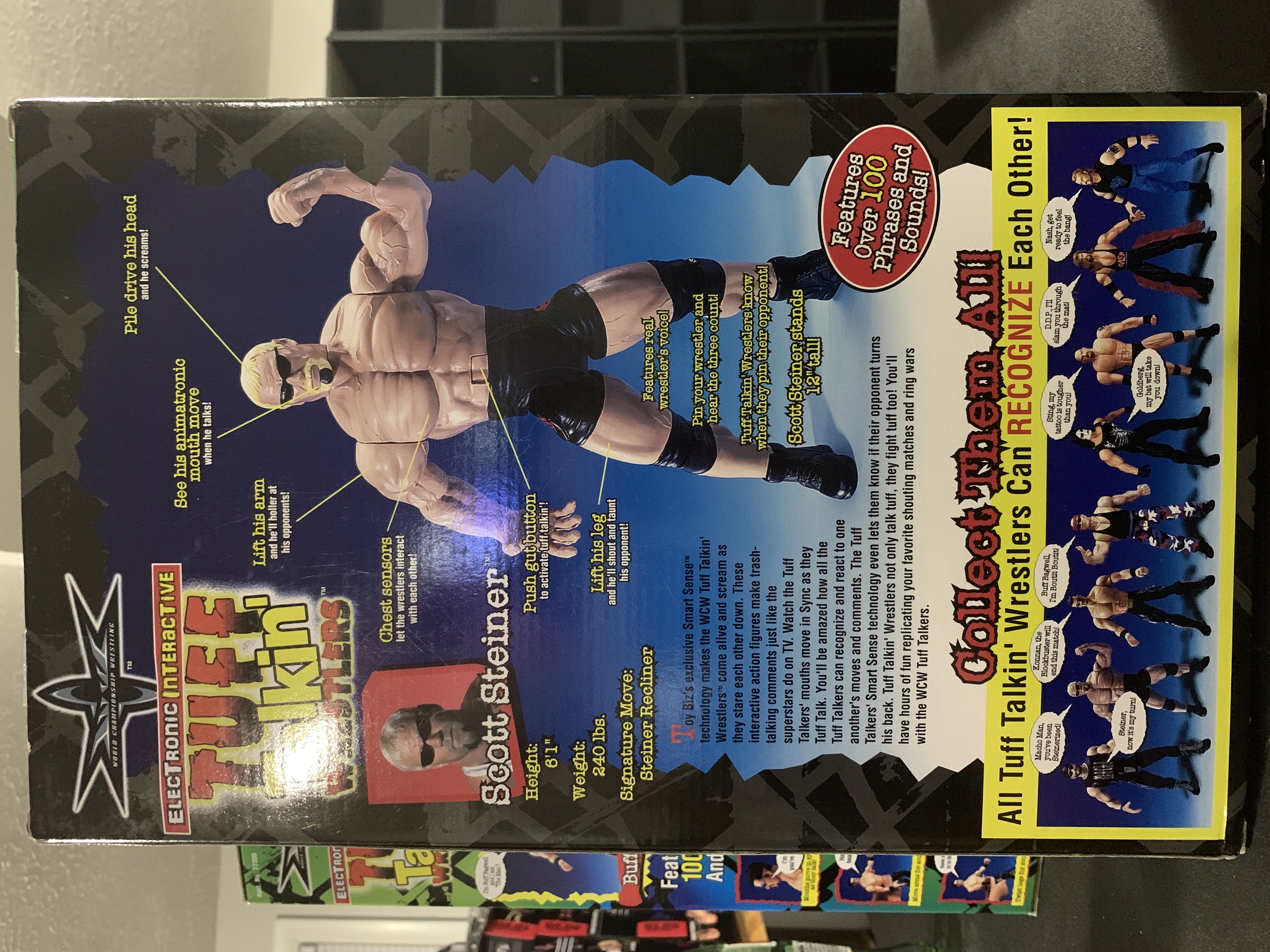 Scott Steiner - Toy Biz (WCW - Toy Biz) action figure collectible [Barcode 035112773030] - Main Image 2