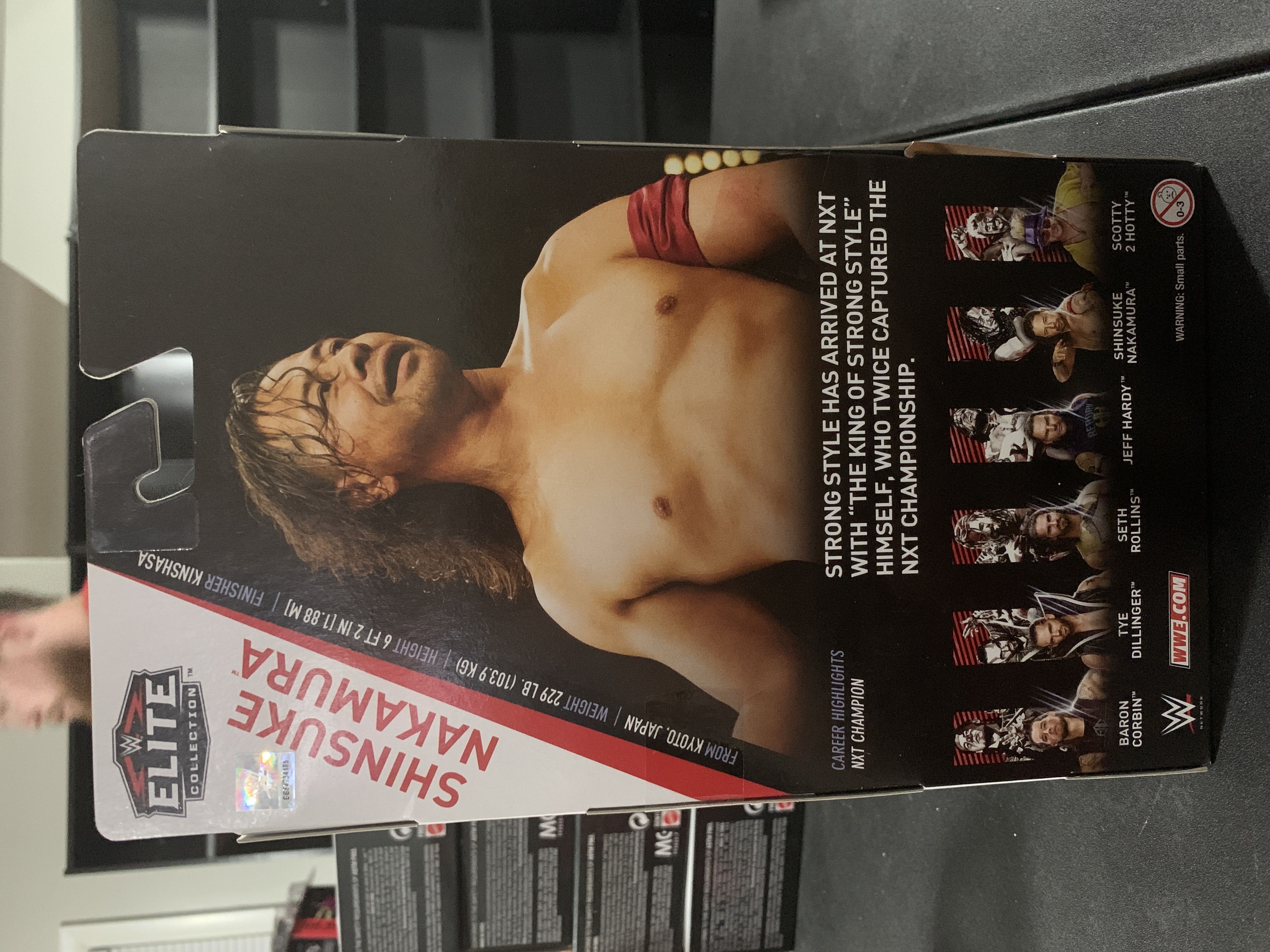 Shinsuke Nakamura - Elite Series 57 - Mattel Wwe (Wwe Elite) action figure collectible [Barcode 887961572803] - Main Image 2