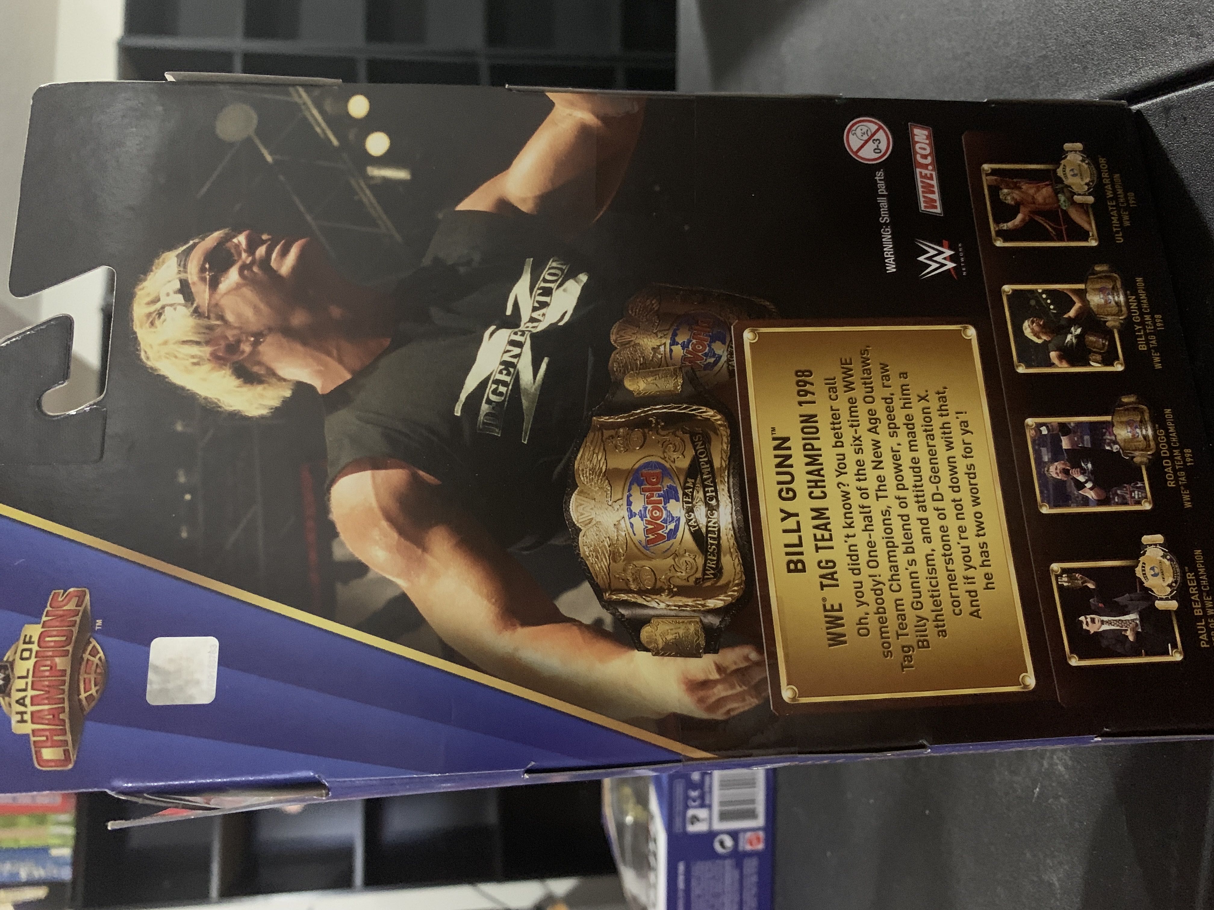 Billy Gunn - Mattel (Wwe Elite) action figure collectible [Barcode 887961602906] - Main Image 2