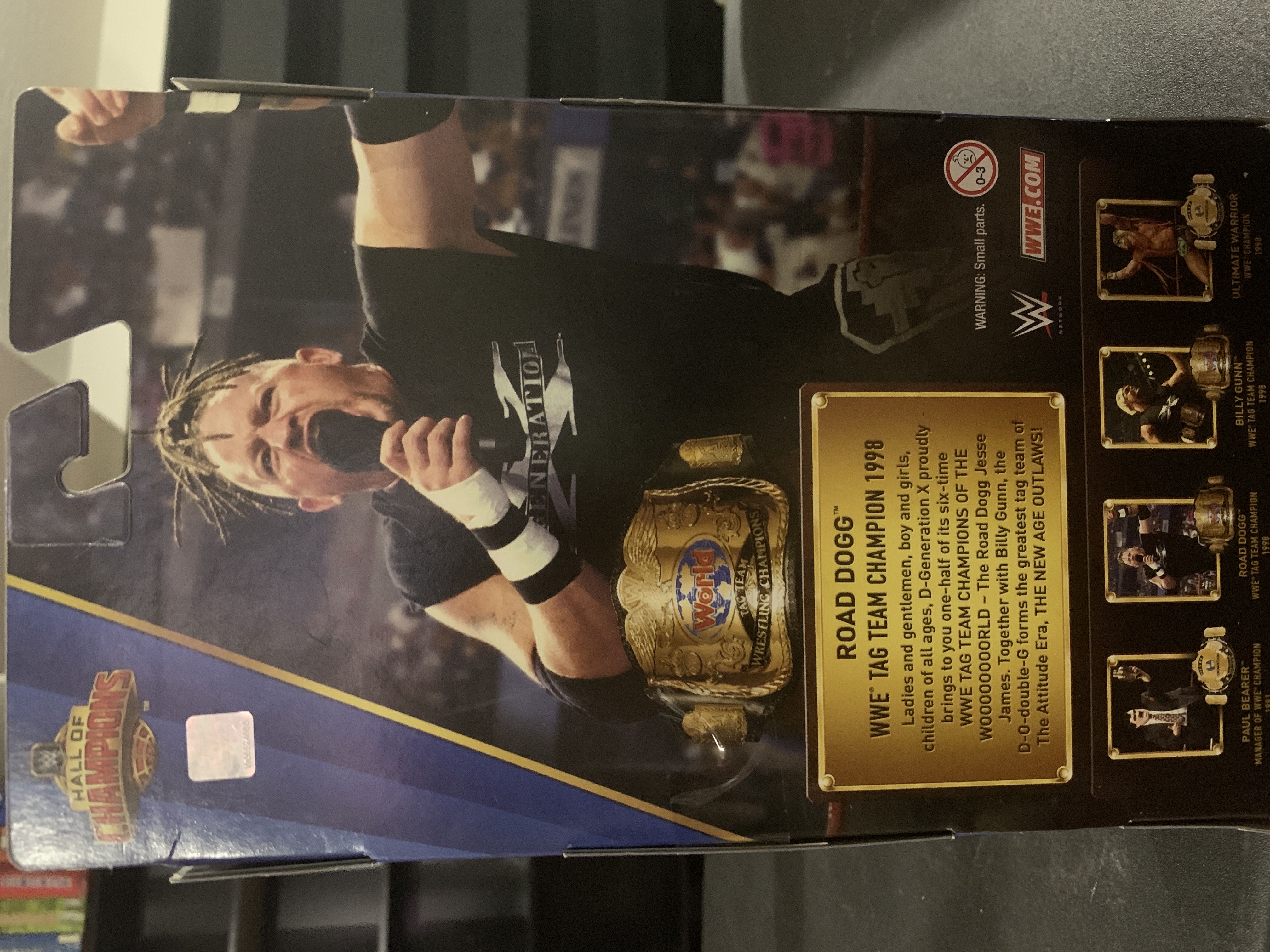 Road Dogg  - Mattel (WWE Mattel Elite Hall Of Champions Target Exclusive) action figure collectible [Barcode 887961602937] - Main Image 2