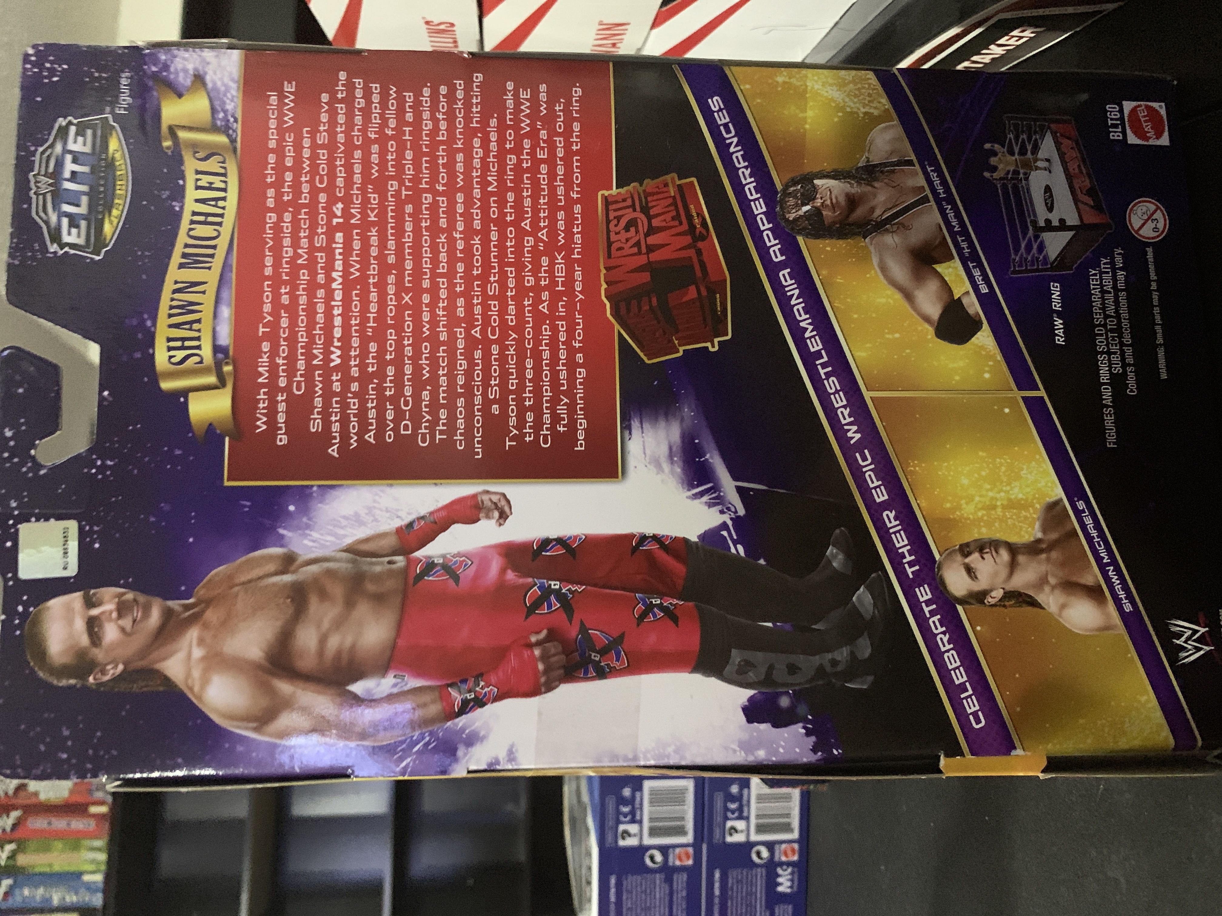 WWE Shawn Michaels - Mattel (WWE Elite Collection) action figure collectible [Barcode 746775371722] - Main Image 2