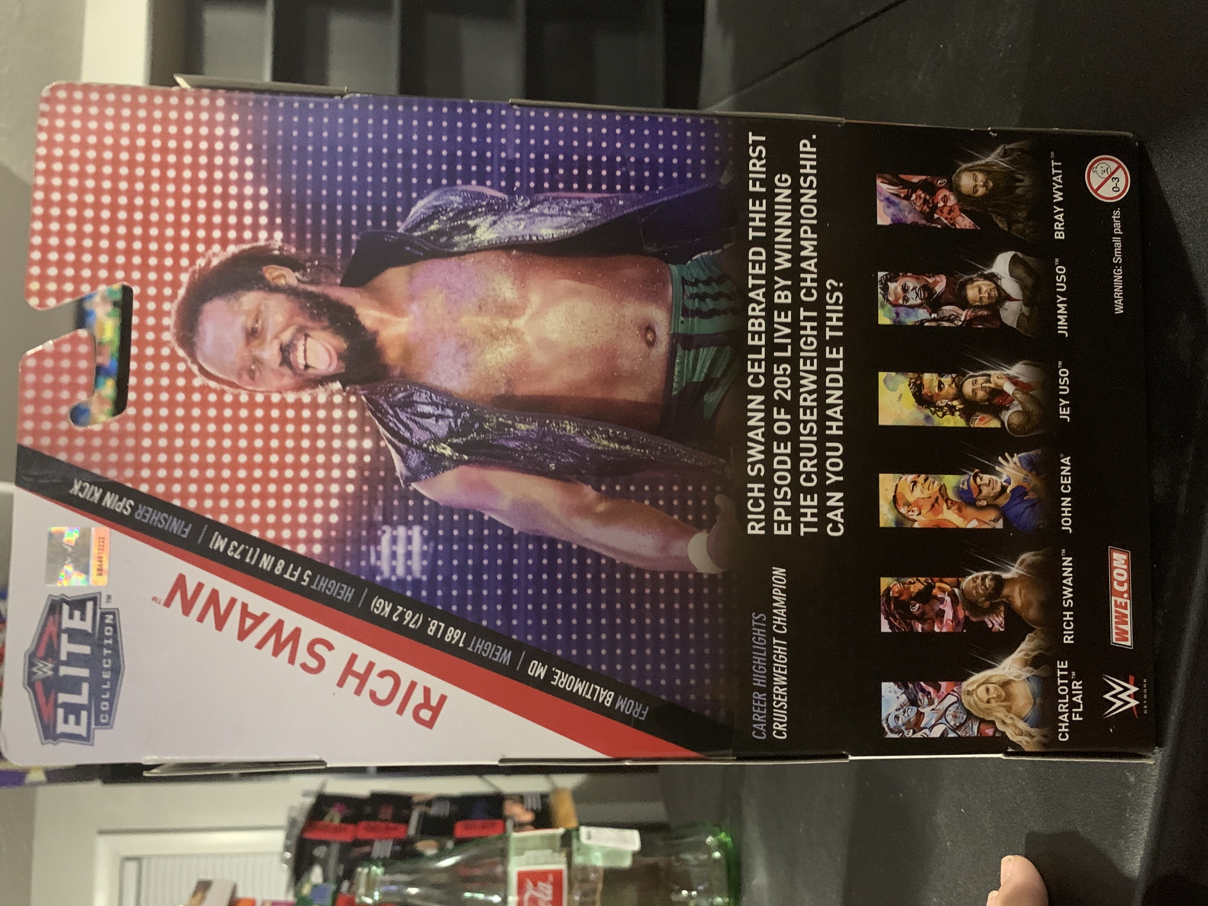 Rich Swann - Mattel (WWE) action figure collectible [Barcode 887961620658] - Main Image 2