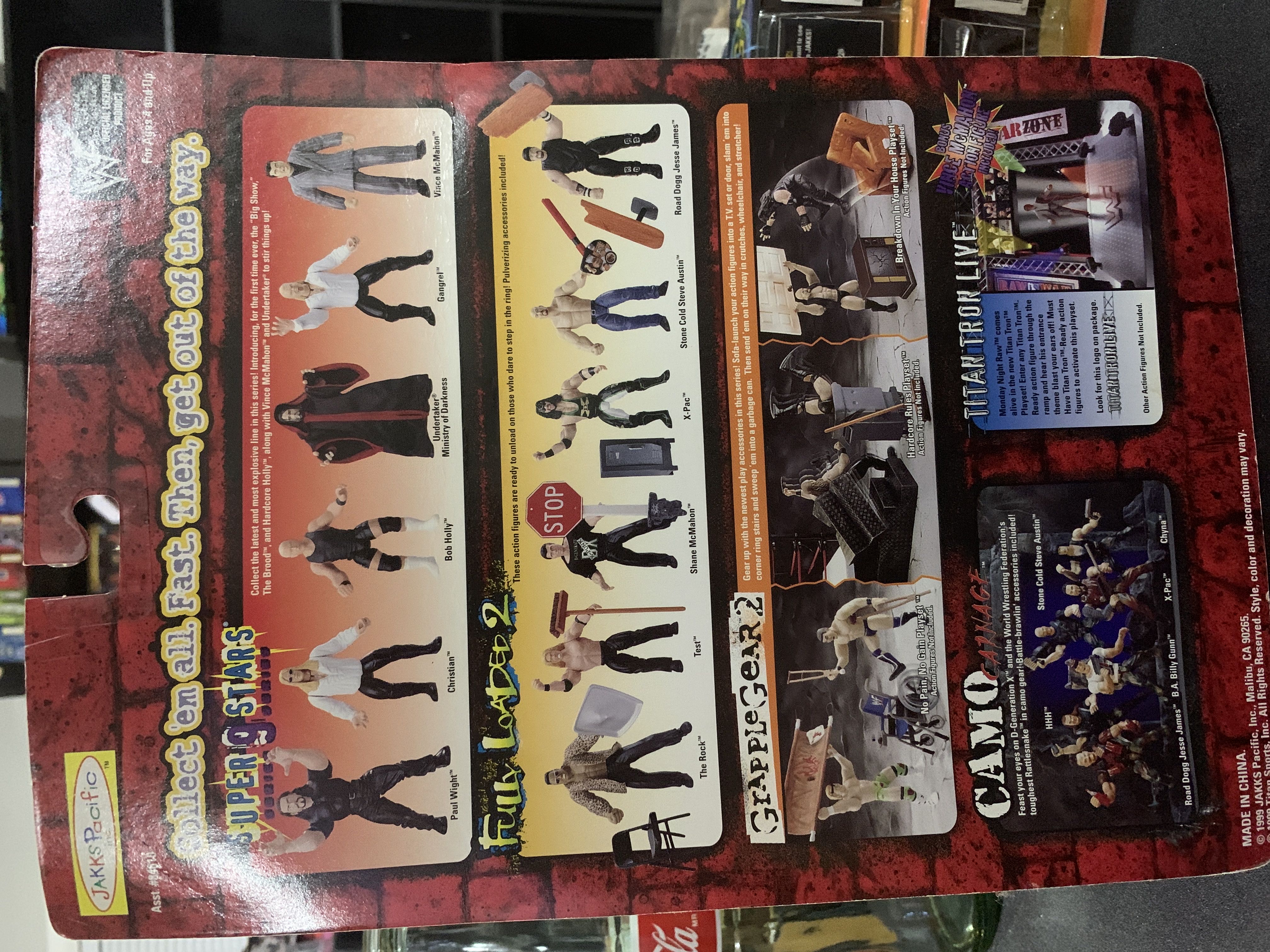 Big Show - Titan Sports (Summerslam ‘99) action figure collectible [Barcode 039897846118] - Main Image 2