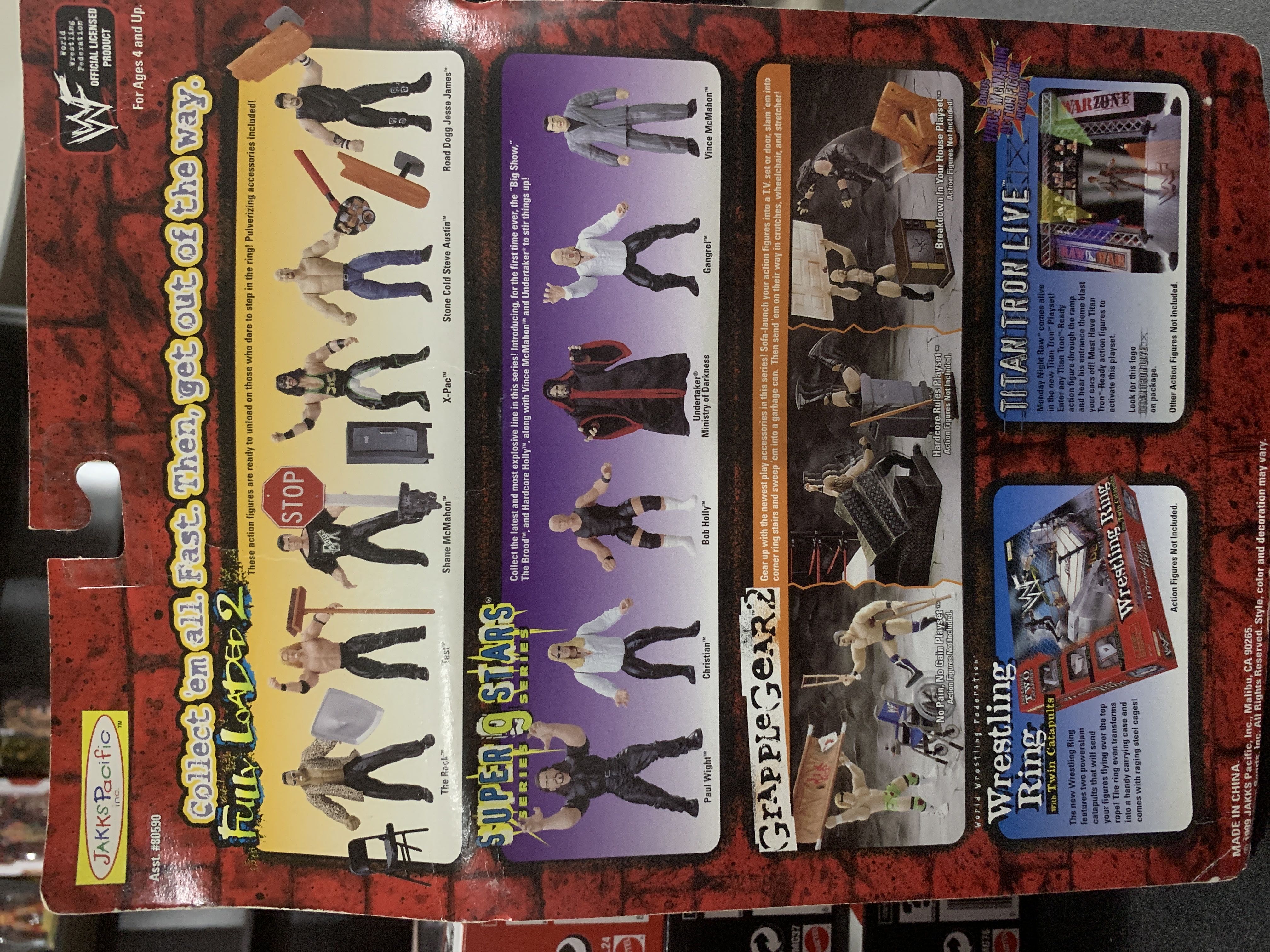 Shane McMahon - Jakks Pacific (Summerslam ‘99) action figure collectible [Barcode 039897805931] - Main Image 2