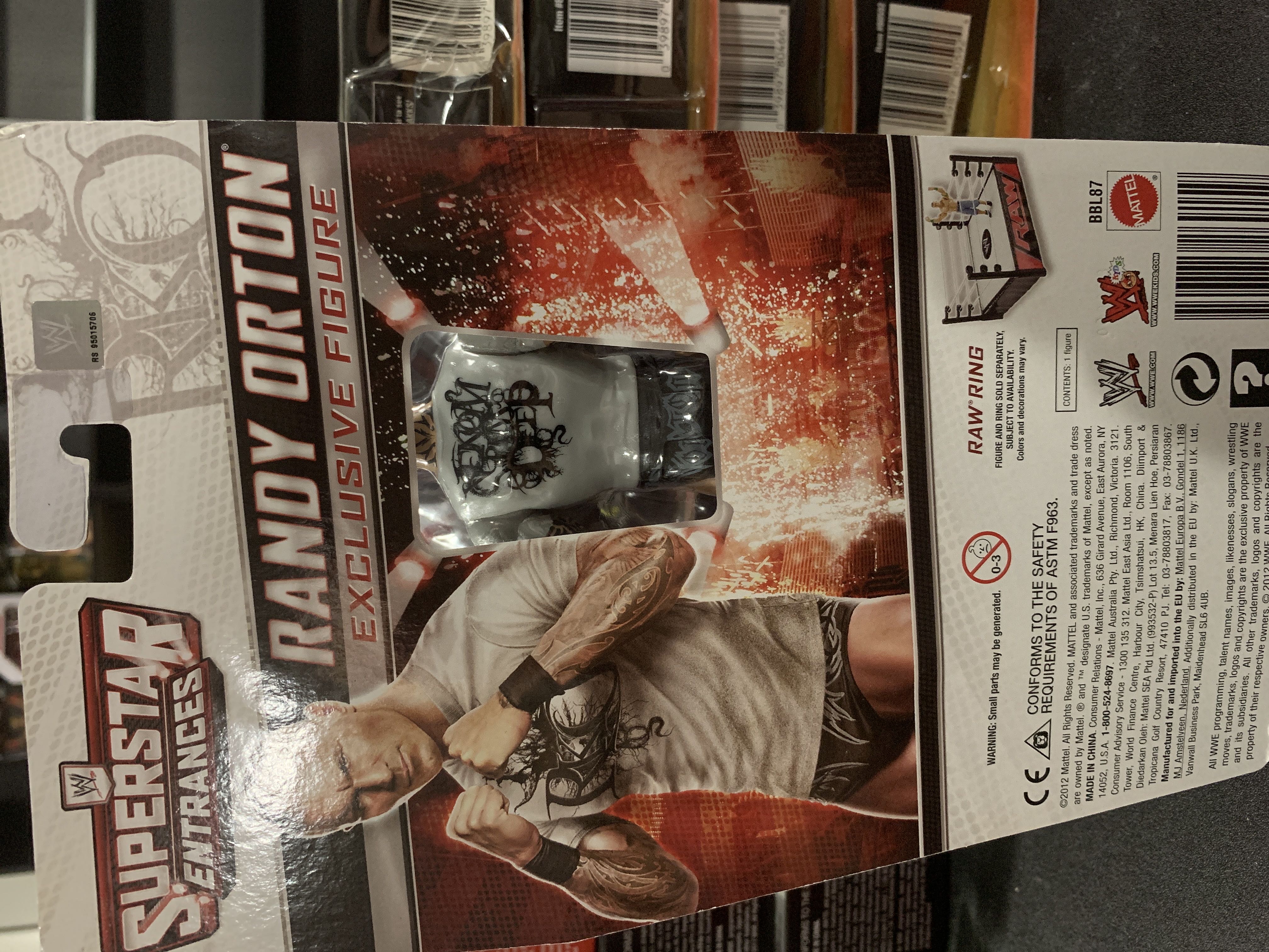 Randy Orton - Mattel (Basics) action figure collectible [Barcode 746775269159] - Main Image 2