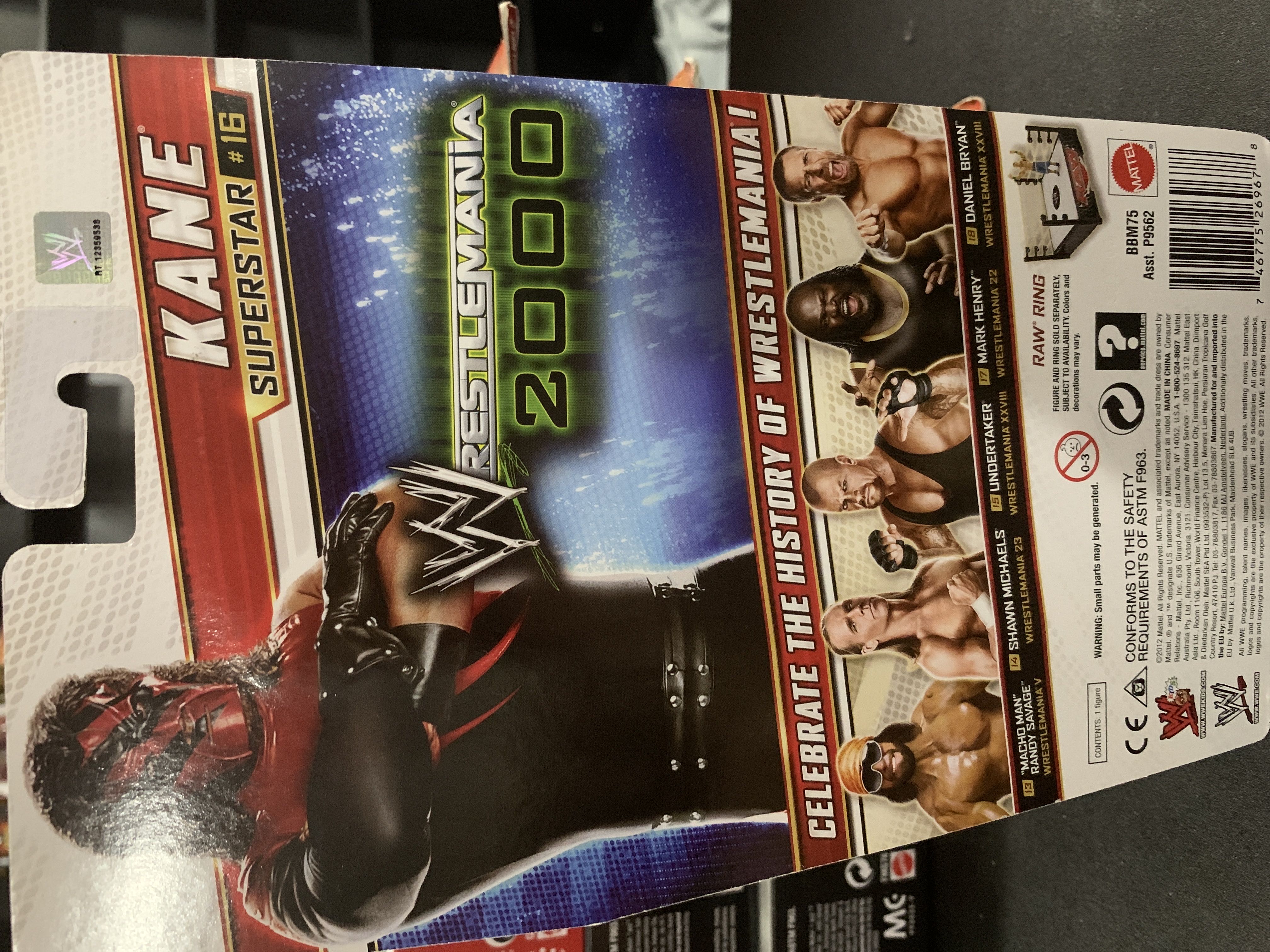 Kane - Mattel (Basics) action figure collectible [Barcode 746775269678] - Main Image 2