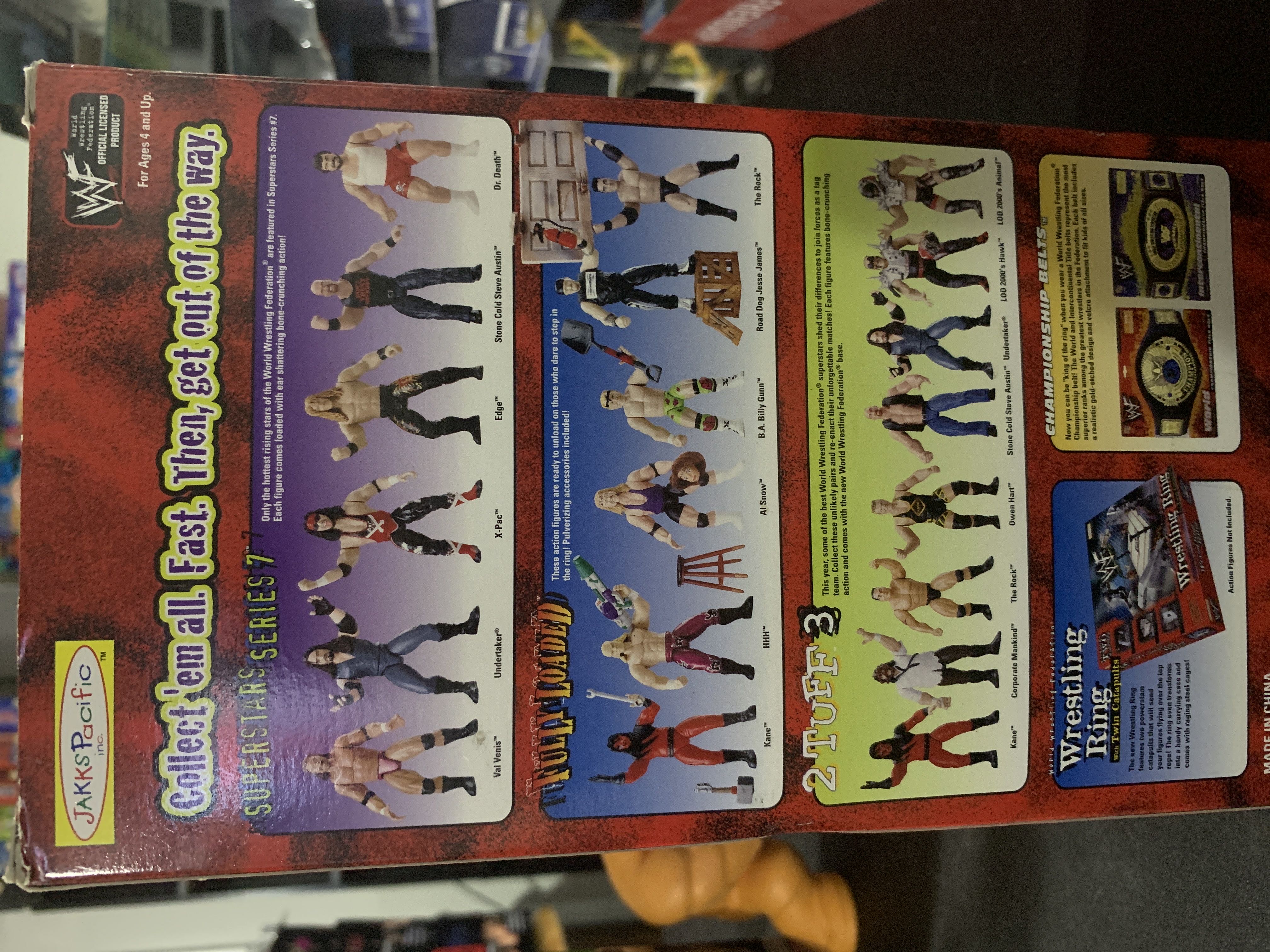 Stone Cold Steve Austin - Titan Sports (Jakkd Up) action figure collectible [Barcode 039897804514] - Main Image 2