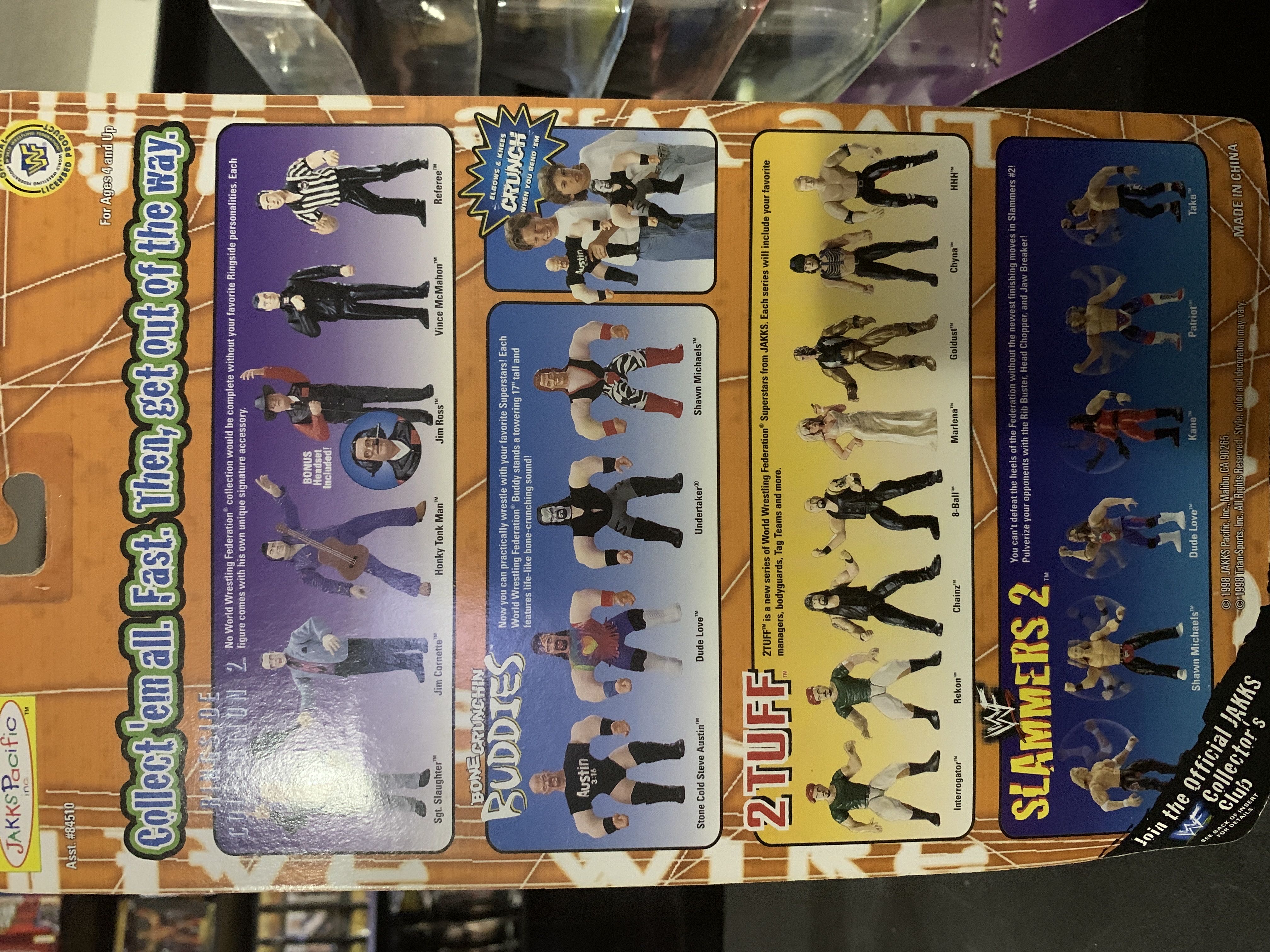 WWF Stone Cold Steve Austin Jakks Pacific - WWF Jakks Pacific BCA (WWF: Stone Cold Steve Austin) action figure collectible [Barcode 039897845135] - Main Image 2