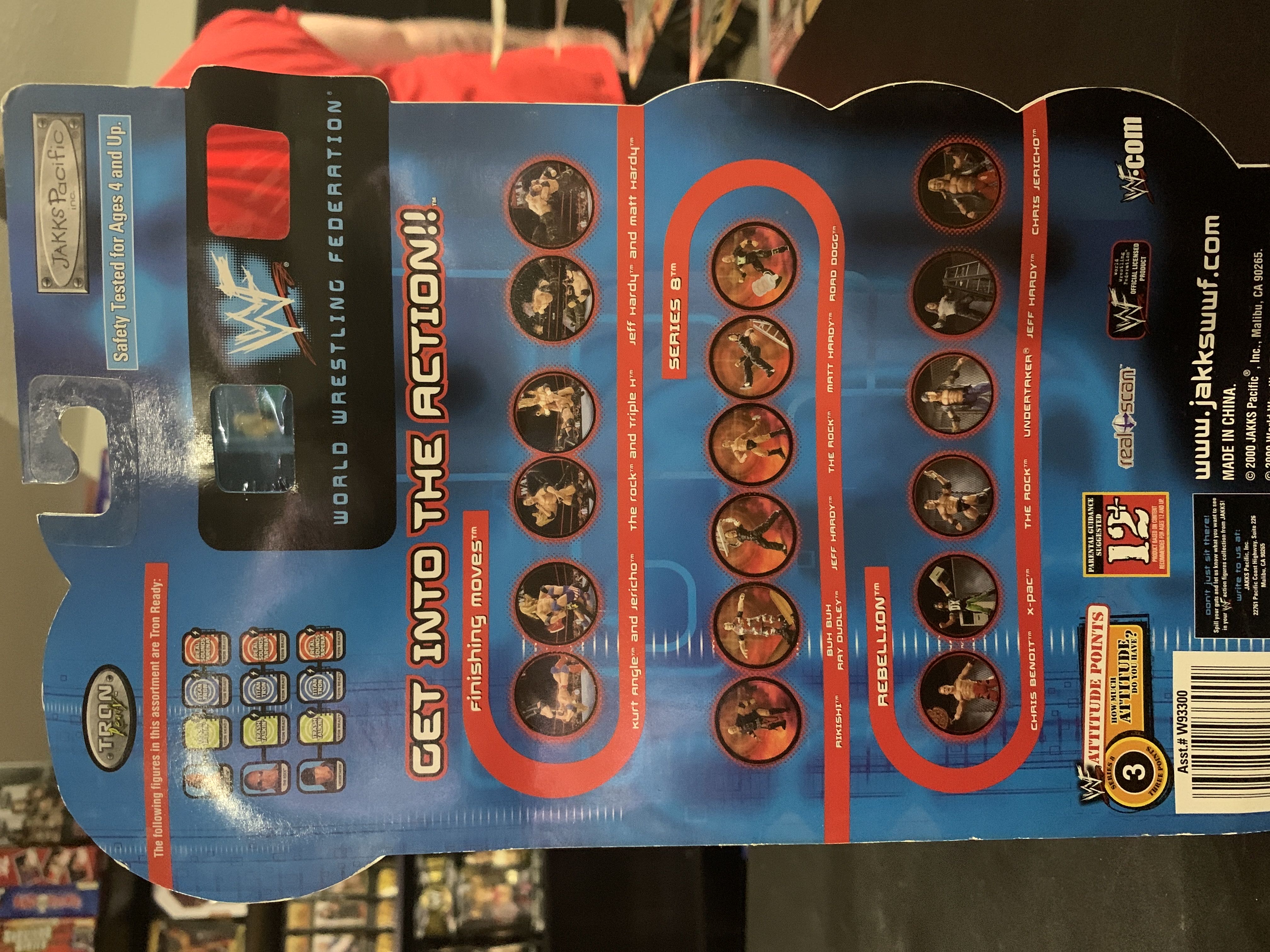 WWE Kurt Angle - JAKKS Pacific, Inc. (Wrestlemania 17) action figure collectible [Barcode 039897933009] - Main Image 2