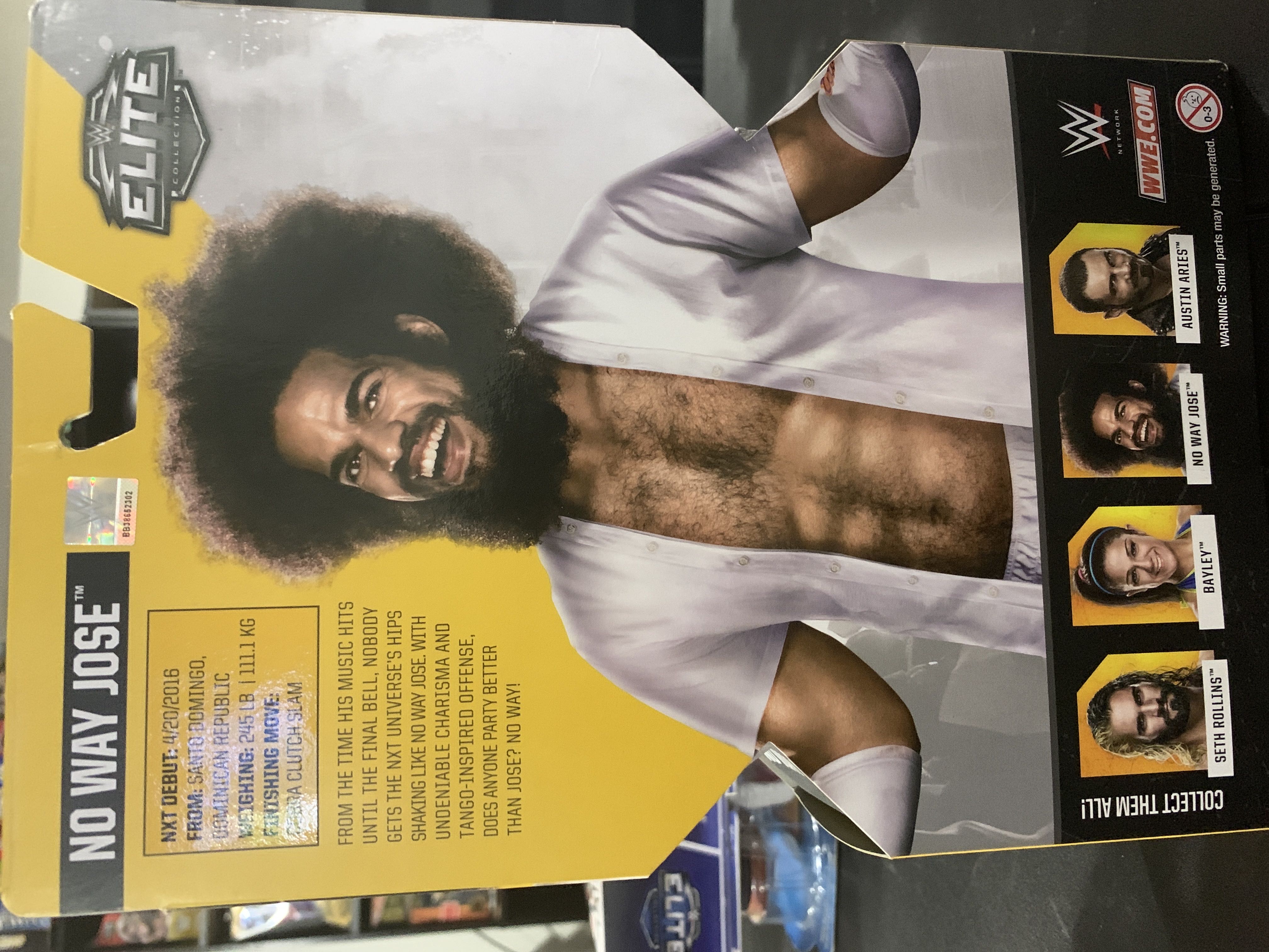 No Way Jose - Elite NXT Takeover Collection - Mattel Wwe (WWE Elite Collection Series) action figure collectible [Barcode 887961514421] - Main Image 2