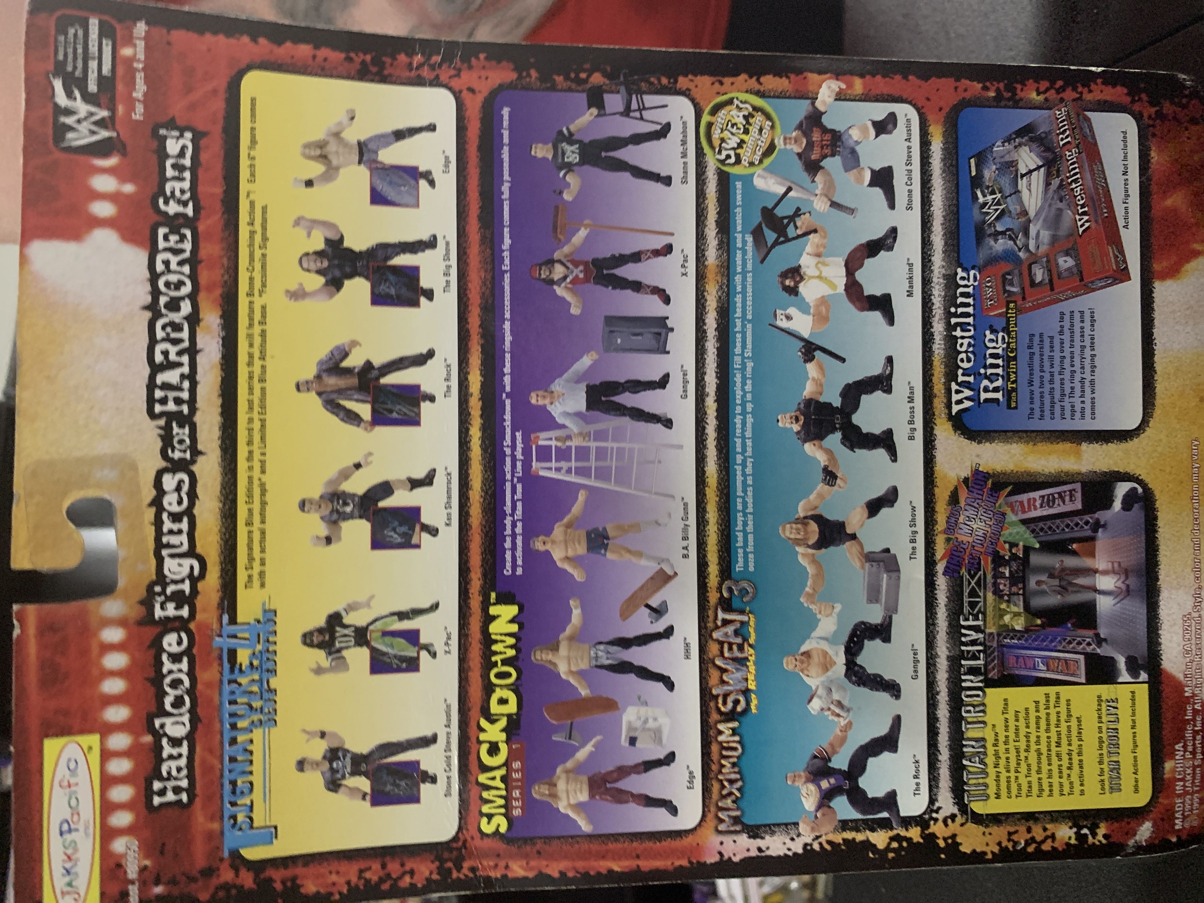 WWF Jakks Pacific BCA Survivor Series 1999 Signature Series 4: “Stone Cold” Steve Austin - WWF Jakks Pacific BCA (WWF Jakks Pacific BCA Survivor Series 1999 Signature Series 4) action figure collectible [Barcode 039897809533] - Main Image 2