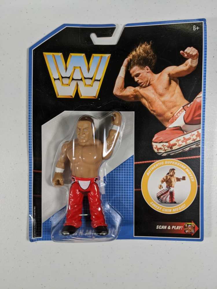WWE Mattel Retro Series 7 Shawn Michaels - Mattel (WWE Retro Series 7) action figure collectible [Barcode 887961575774] - Main Image 3