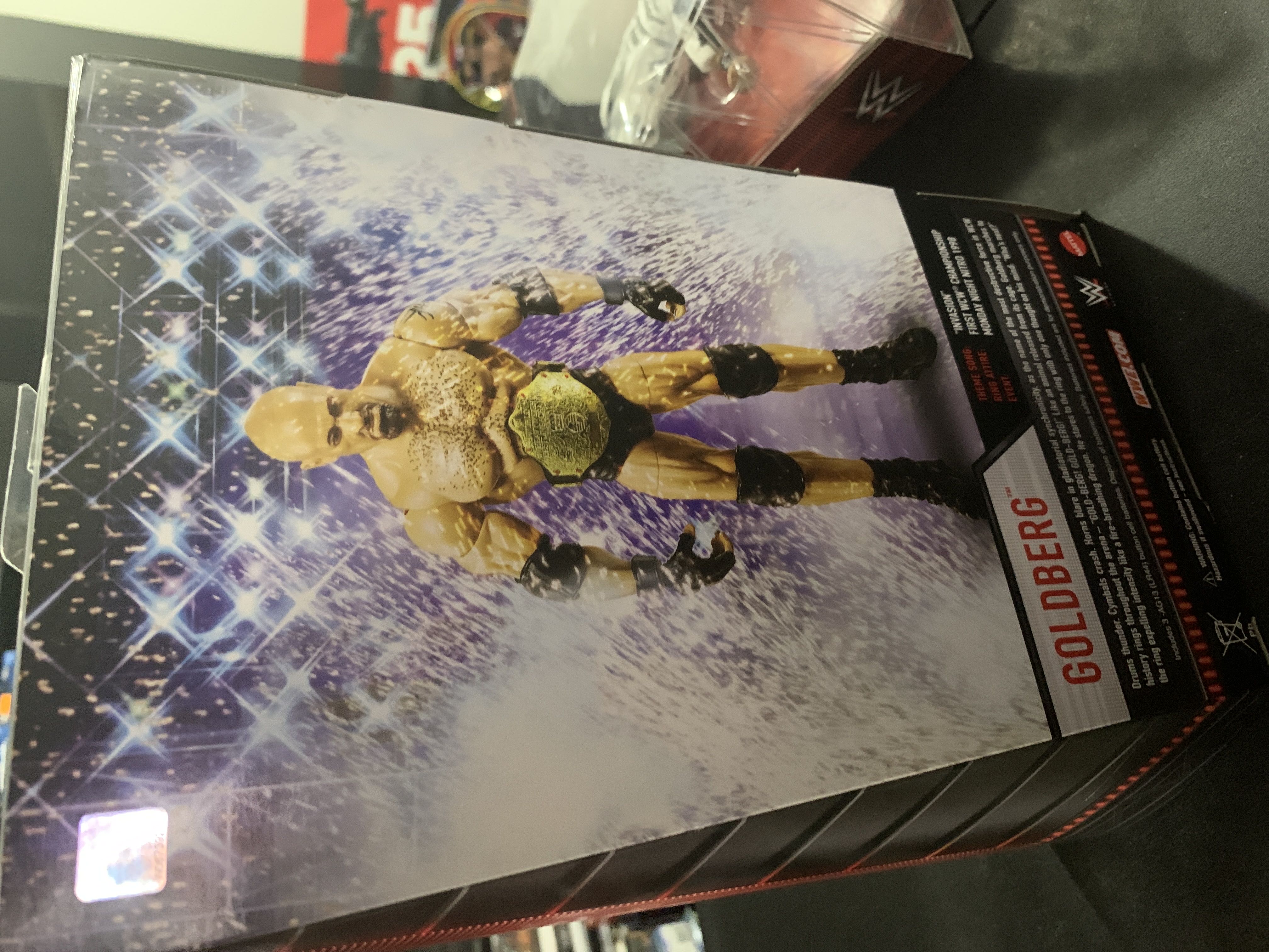 WWE: Goldberg - Mattel (WWE Entrance Greats) action figure collectible [Barcode 887961731453] - Main Image 2