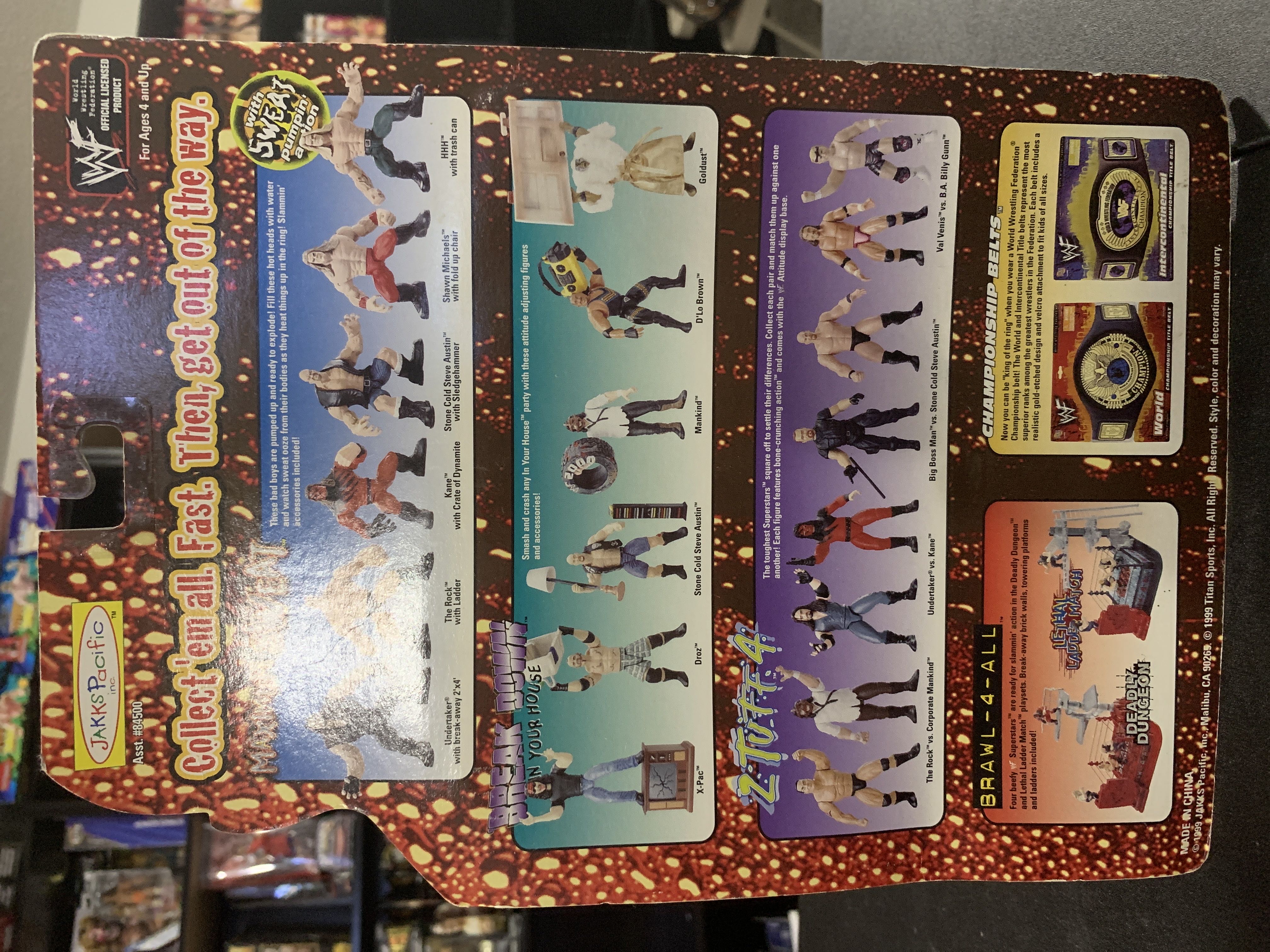 Stone Cold Steve Austin - JAKKS Pacific, Inc. (WWF) action figure collectible [Barcode 039897845012] - Main Image 2