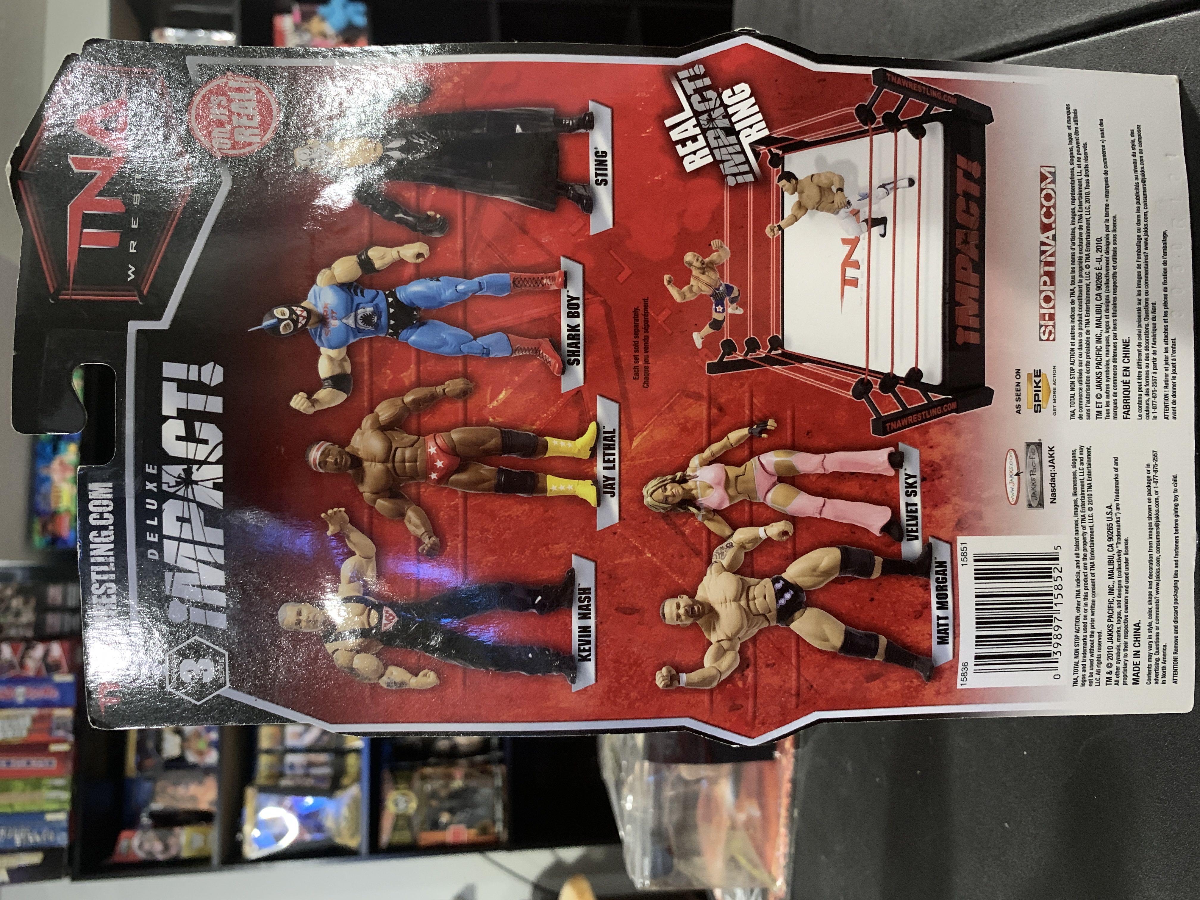 Kevin Nash - JAKKS Pacific, Inc. (Tna) action figure collectible [Barcode 039897158525] - Main Image 2