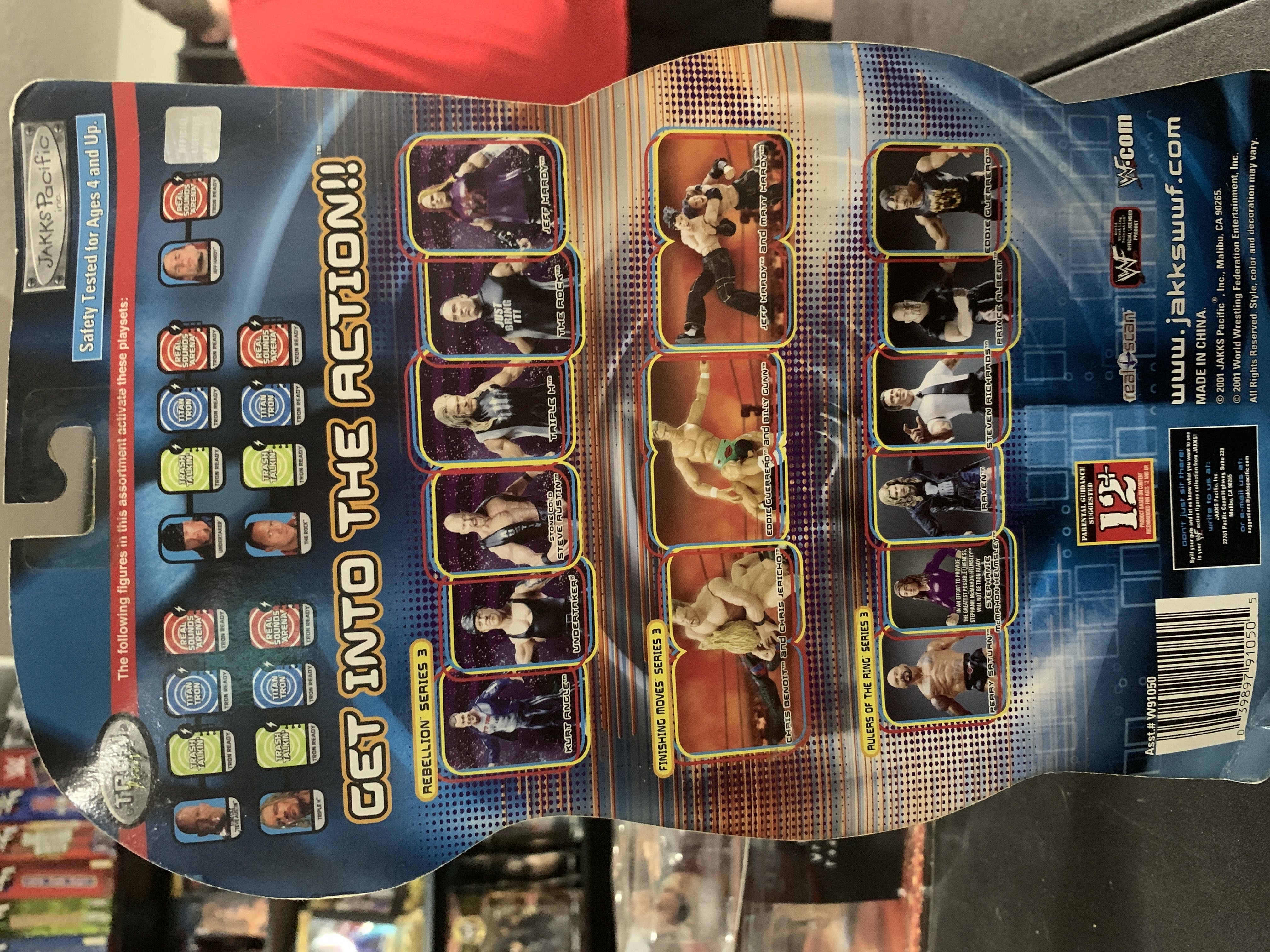 D-Von Dudley - Jakks Sunday Night Heat Series - Jakks Pacific (Wwe Wrestling) action figure collectible [Barcode 039897910505] - Main Image 2