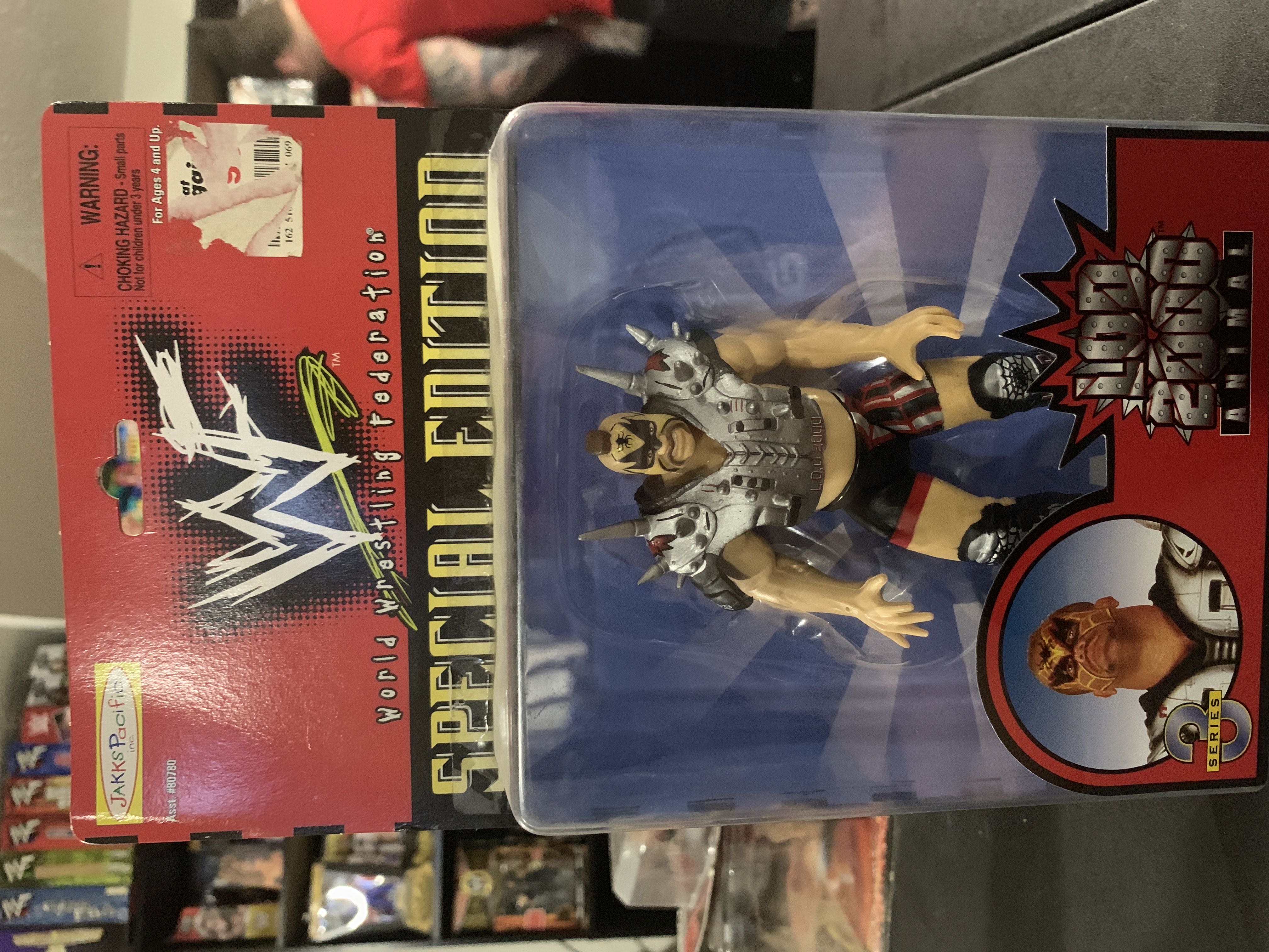 WWF Jakks Pacific BCA K.B. Toys/Family Dollar Exclusive Special Edition Series 4: Billy Gunn - WWF Jakks Pacific BCA (WWF Jakks Pacific BCA K.B. Toys/Family Dollar Exclusive Special Edition Series 4) action figure collectible [Barcode 039897807744] - Main Image 1