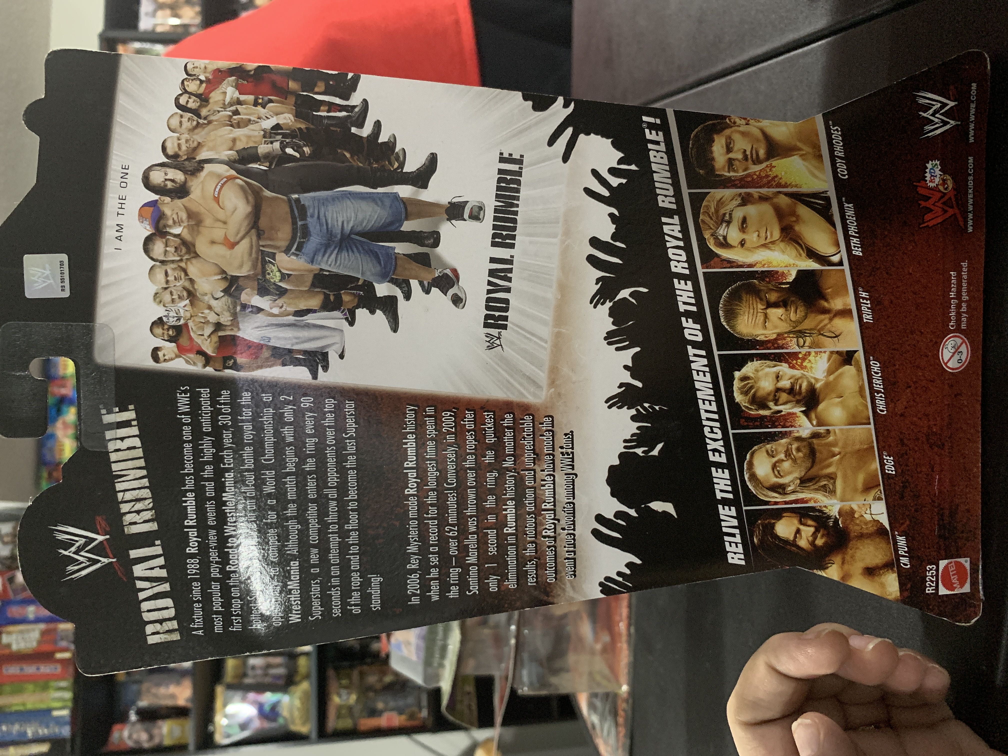 CM Punk - Mattel (Royal Rumble) action figure collectible [Barcode 027084848960] - Main Image 2