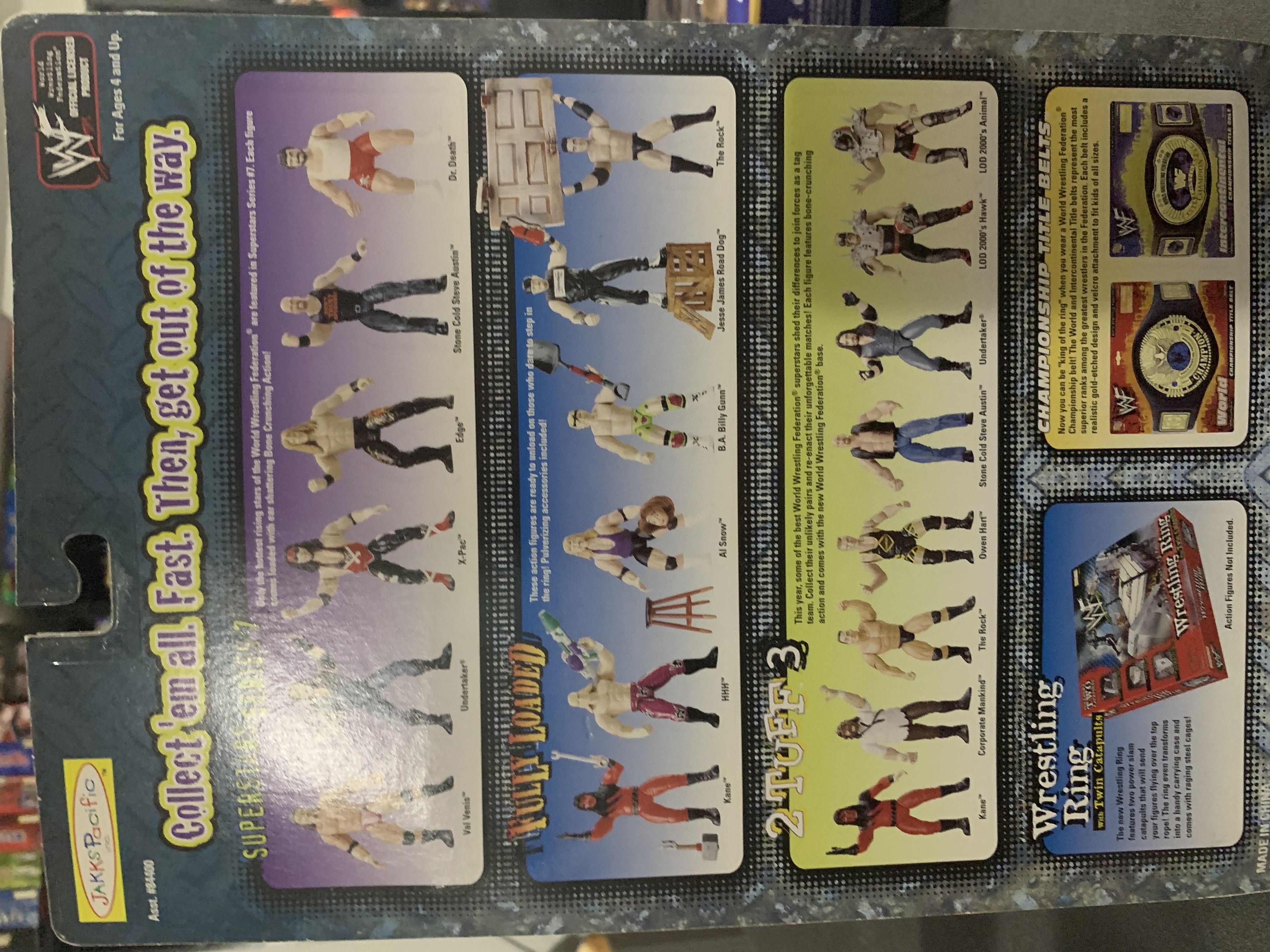 WWF Jakks Pacific BCA Wrestlemania XV Superstars Series 7: X-Pac - WWF Jakks Pacific BCA (WWF Jakks Pacific BCA Wrestlemania XV Superstars Series 7) action figure collectible [Barcode 039897844039] - Main Image 2