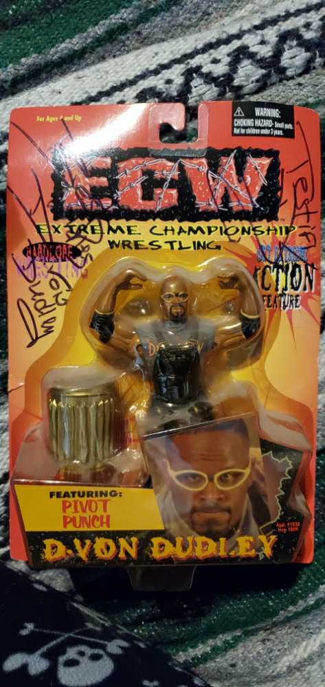 ECW OSFTM Series 2: D-Von Dudley - ECW Original San Francisco Toymakers, Inc. (ECW OSFTM Series 2) action figure collectible [Barcode 747005018097] - Main Image 3