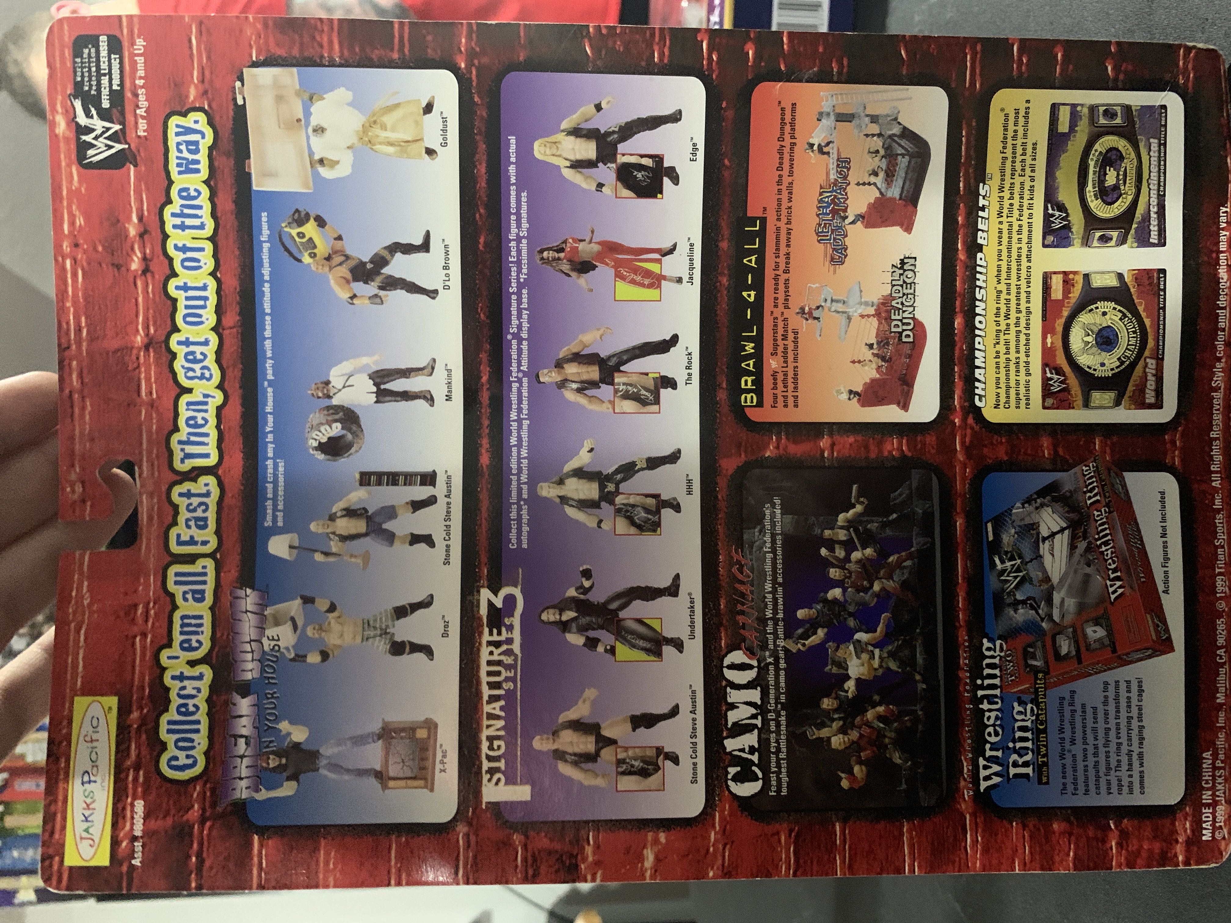 WWE Stone Cold Steve Austin - JAKKS Pacific, Inc. (King Of The Ring) action figure collectible [Barcode 039897805818] - Main Image 2