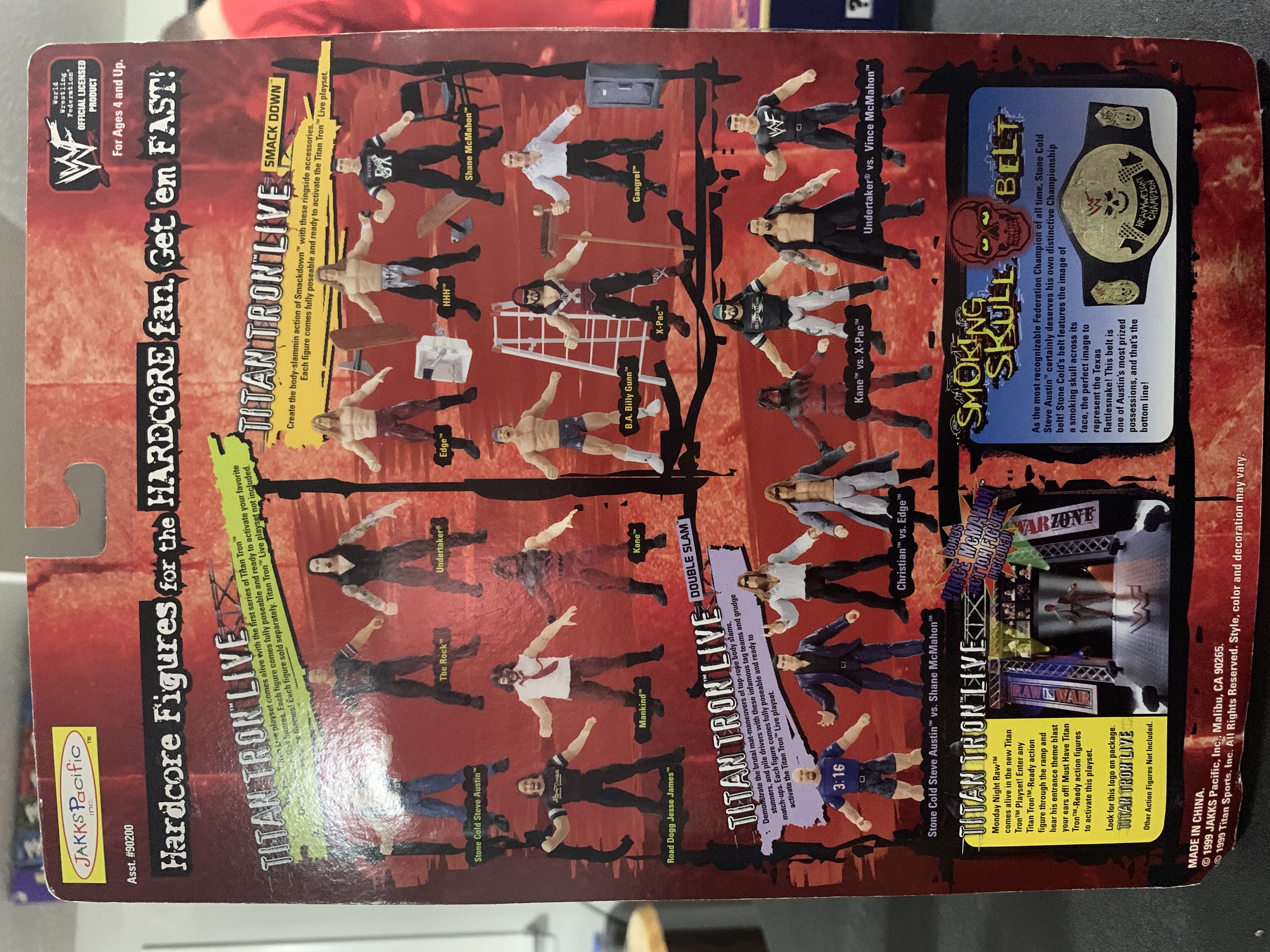 Stone Cold Steve Austin - JAKKS Pacific, Inc. (WWF) action figure collectible [Barcode 039897902005] - Main Image 2