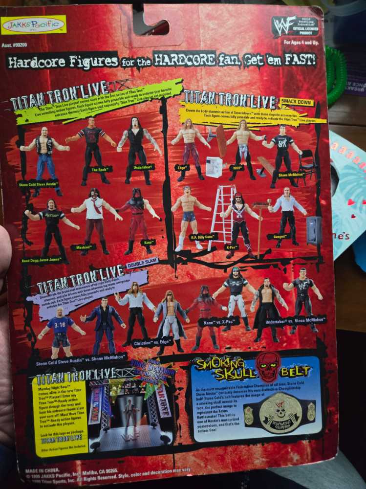 Stone Cold Steve Austin - JAKKS Pacific, Inc. (WWF) action figure collectible [Barcode 039897902005] - Main Image 3