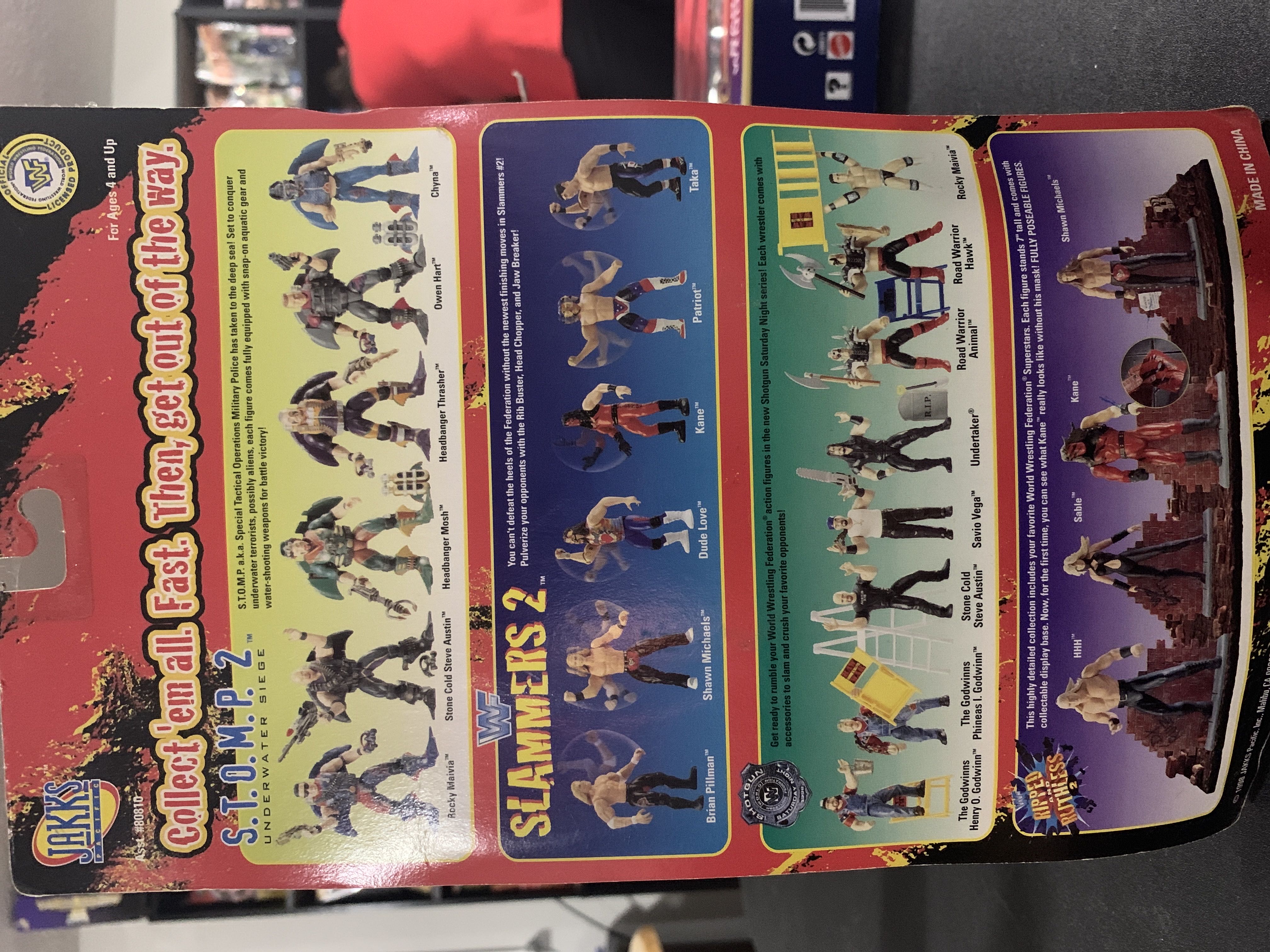 Stone Cold Steve Austin - JAKKS Pacific, Inc. (WWF) action figure collectible [Barcode 039897808161] - Main Image 2