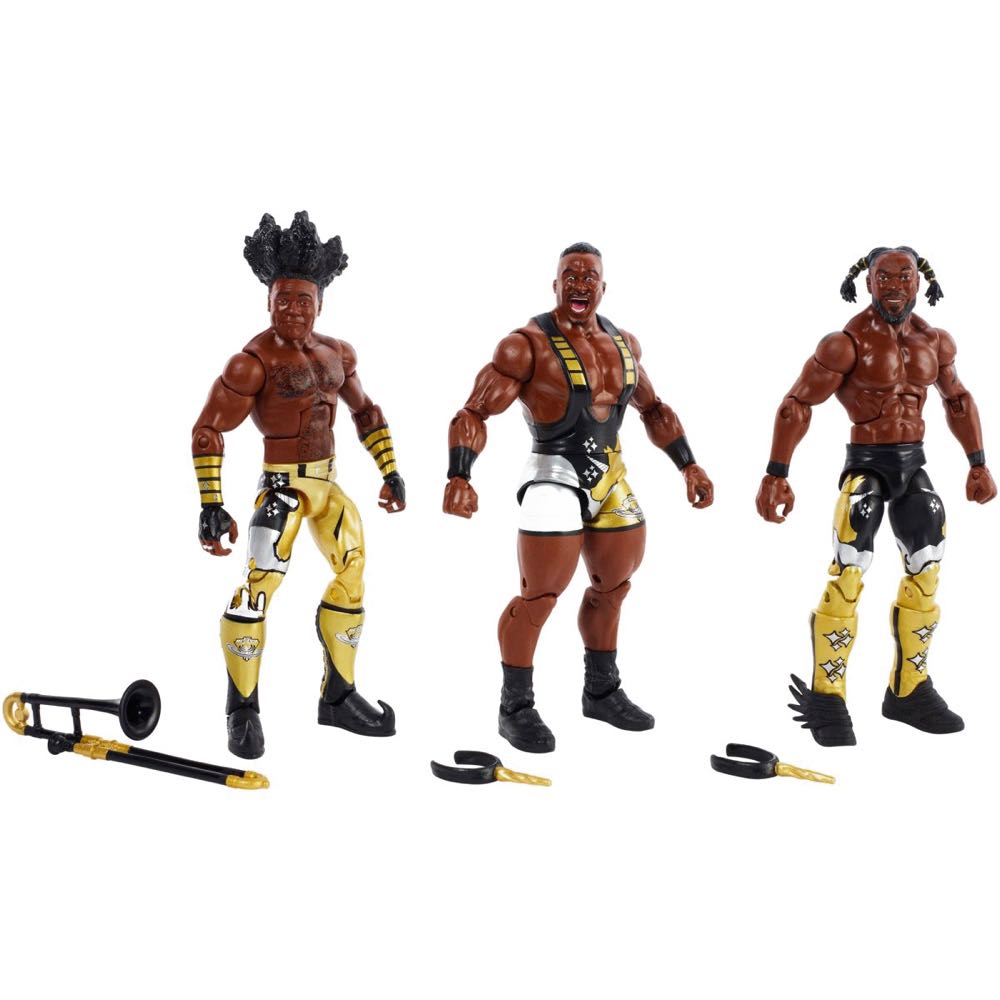 WWE: The New Day Pack - Mattel (WWE Elite Collection Series) action figure collectible [Barcode 887961479454] - Main Image 4