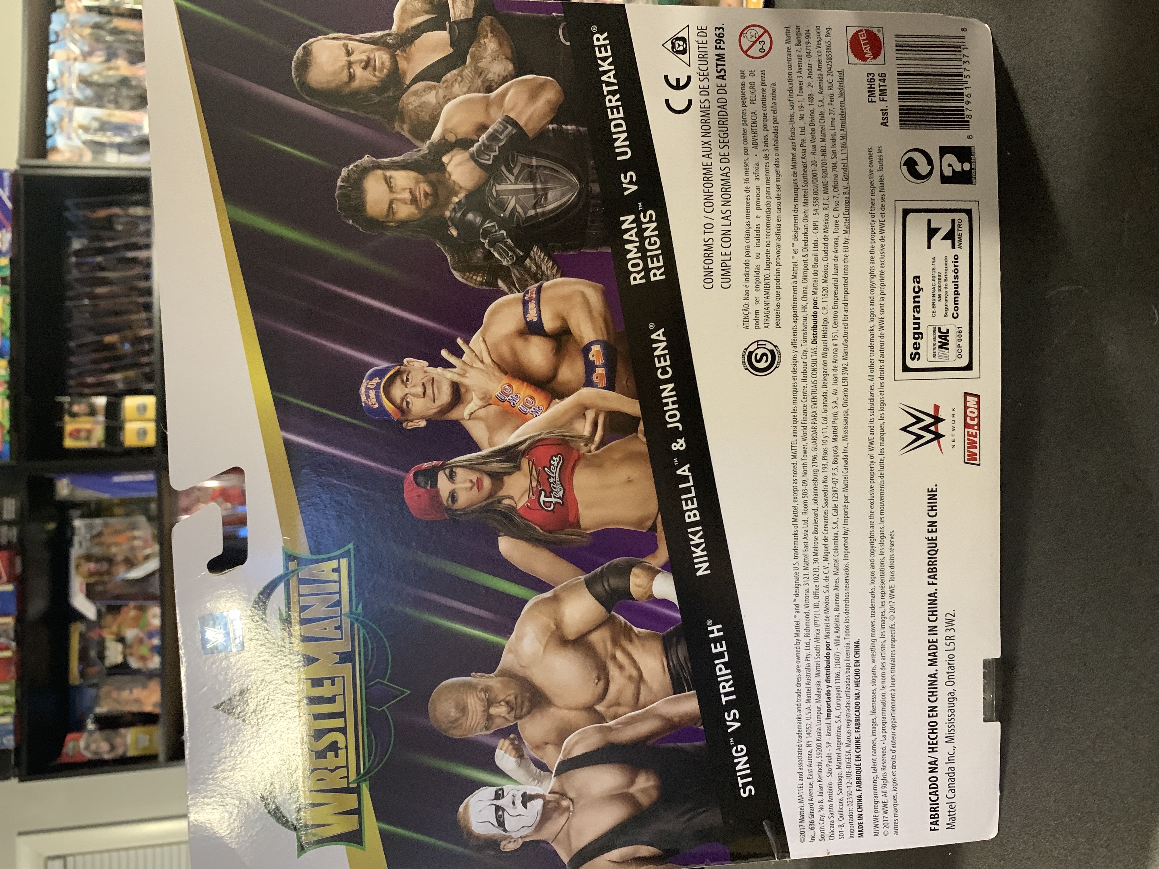 Triple H And Sting - Mattel (Basics) action figure collectible [Barcode 887961573718] - Main Image 2