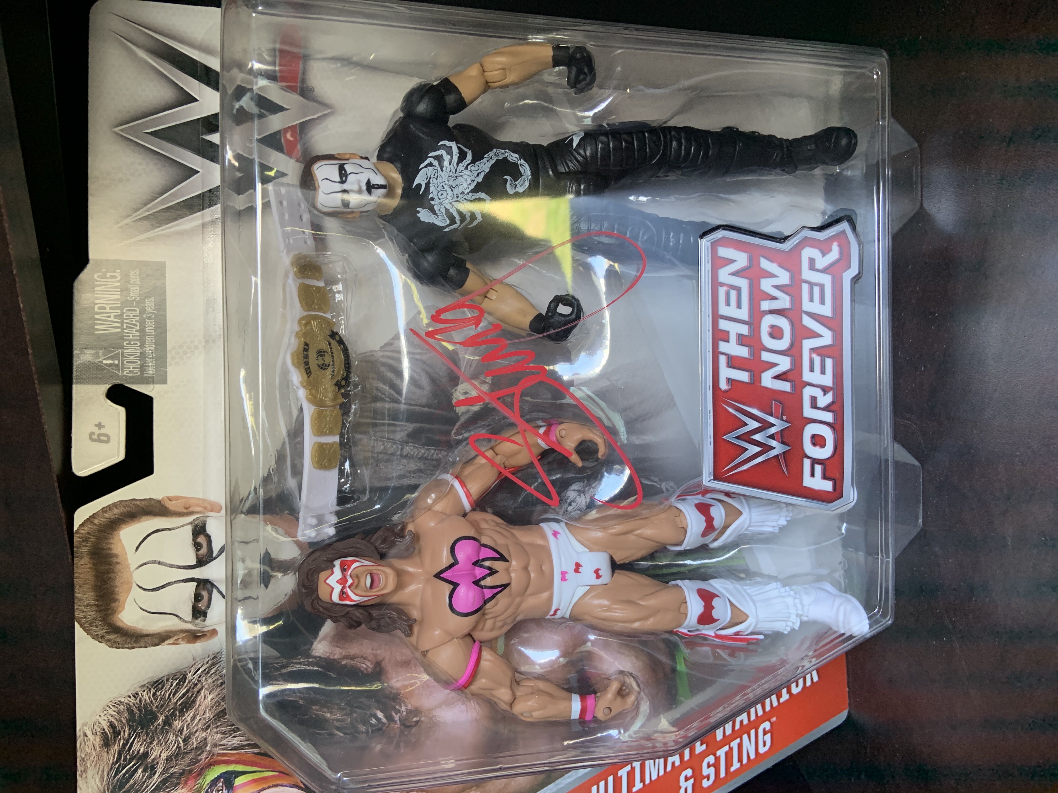 Ultimate Warrior And Sting - Mattel (Basics) action figure collectible [Barcode 887961273632] - Main Image 3